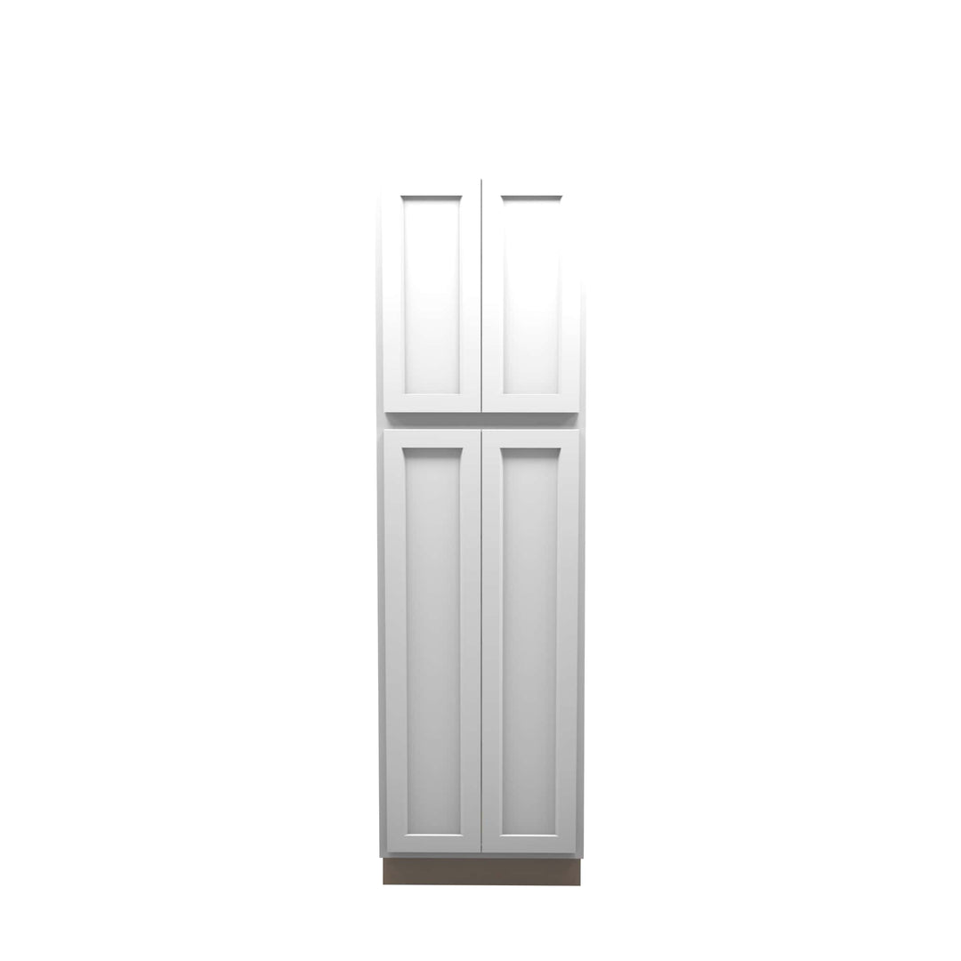 American Made Shaker RTA PC2484 Pantry Cabinet-White