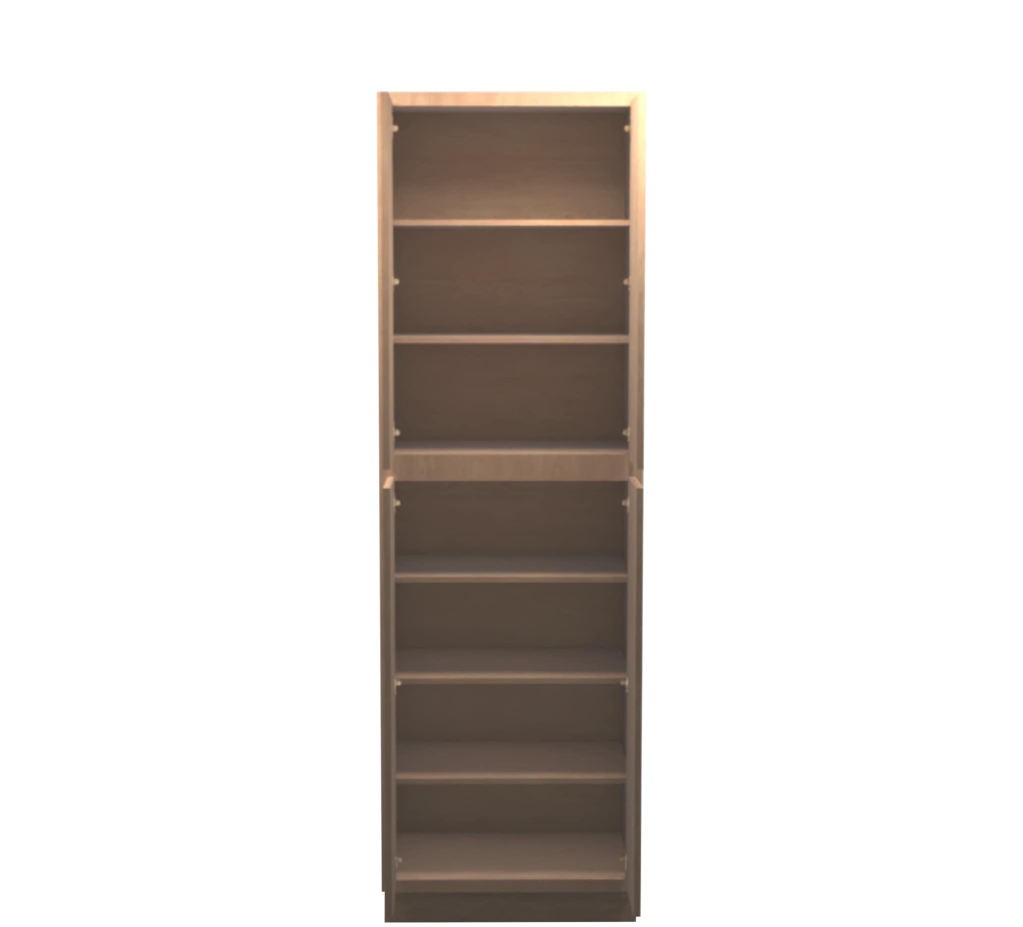 Unfinished Shaker Pantry Cabinet 30