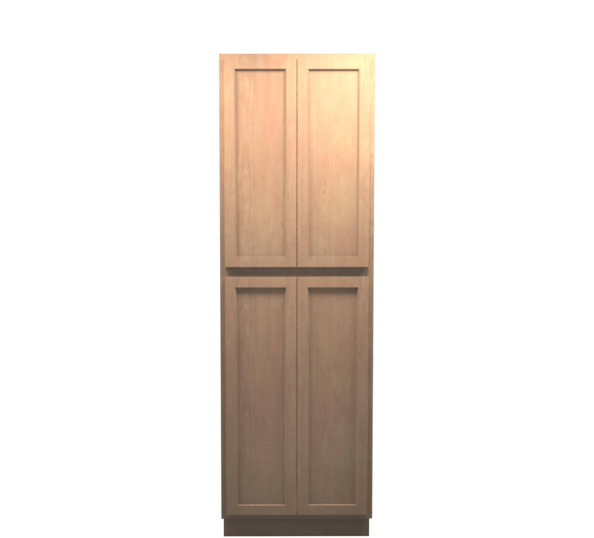 Unfinished Shaker Pantry Cabinet 30