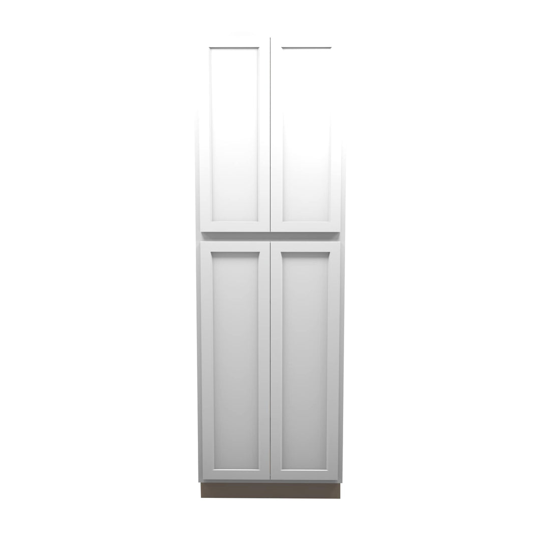 American Made Shaker RTA PC3096 Pantry Cabinet-White