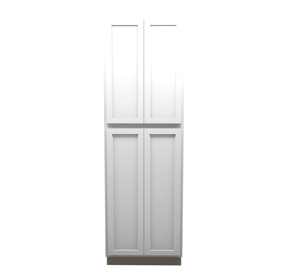 White Shaker Pantry Cabinet 30