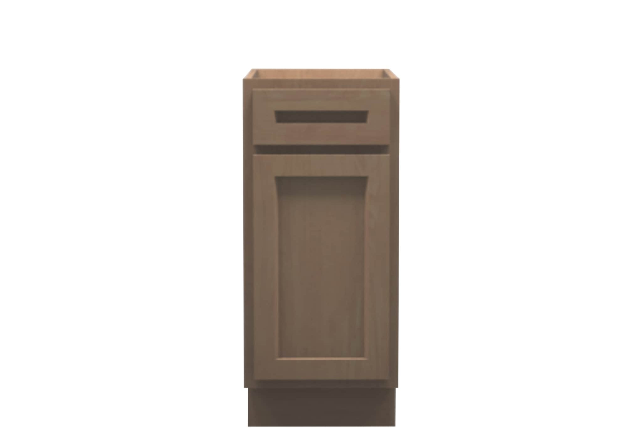 American Made Shaker RTA VB15 Vanity Base Cabinet-Unfinished Stain Grade