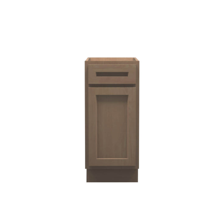 American Made Shaker RTA VB15 Vanity Base Cabinet-Unfinished Stain Grade