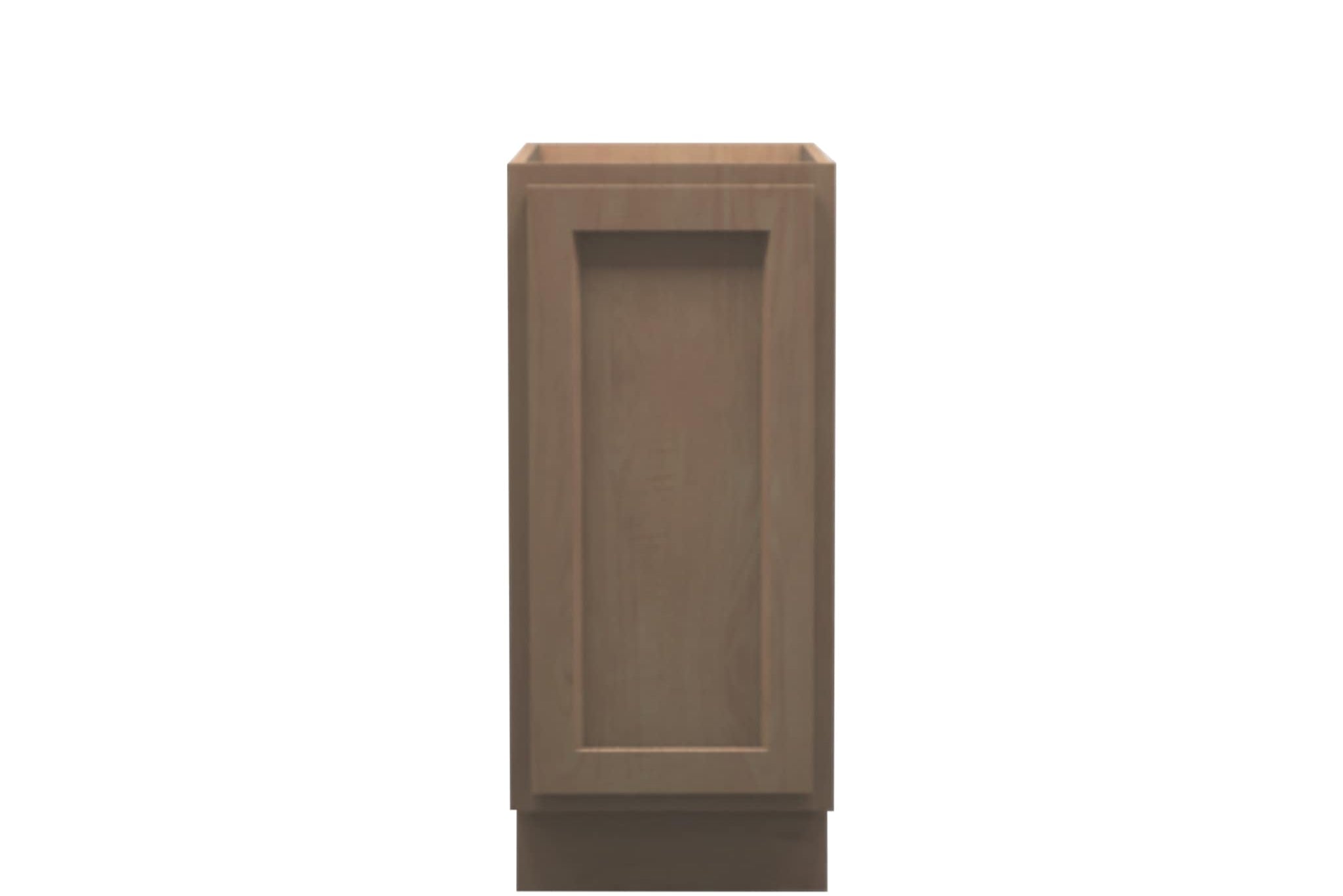 American Made Shaker RTA VB15FHD Vanity Full Height Door Base Cabinet-Unfinished Stain Grade