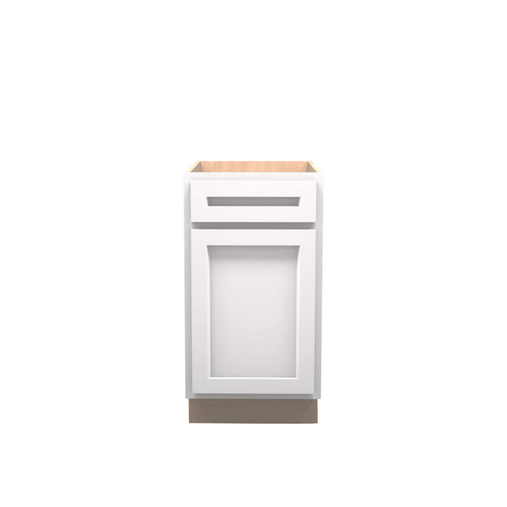 American Made Shaker RTA VB18 Vanity Base Cabinet-White