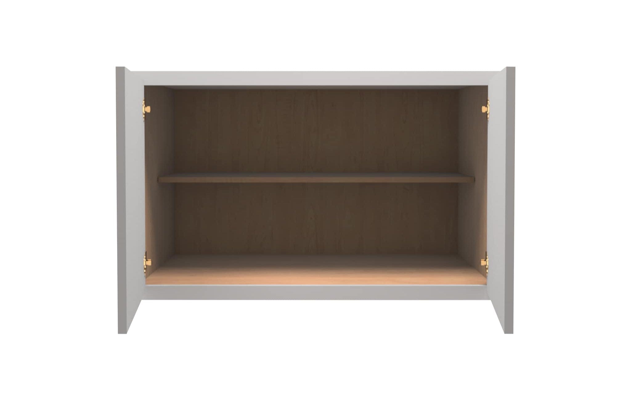 Lite Gray Shaker Wall Cabinet 39