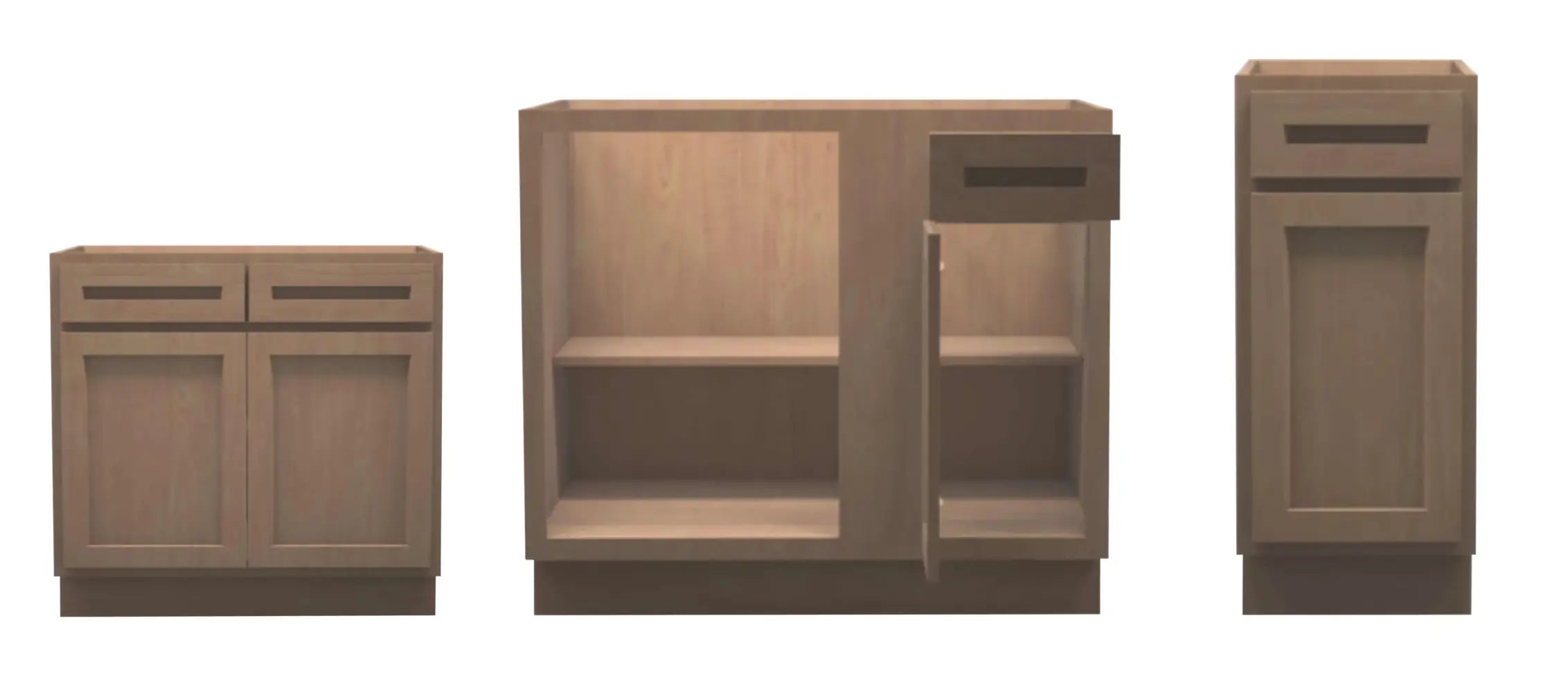 Maple Shaker Cabinents