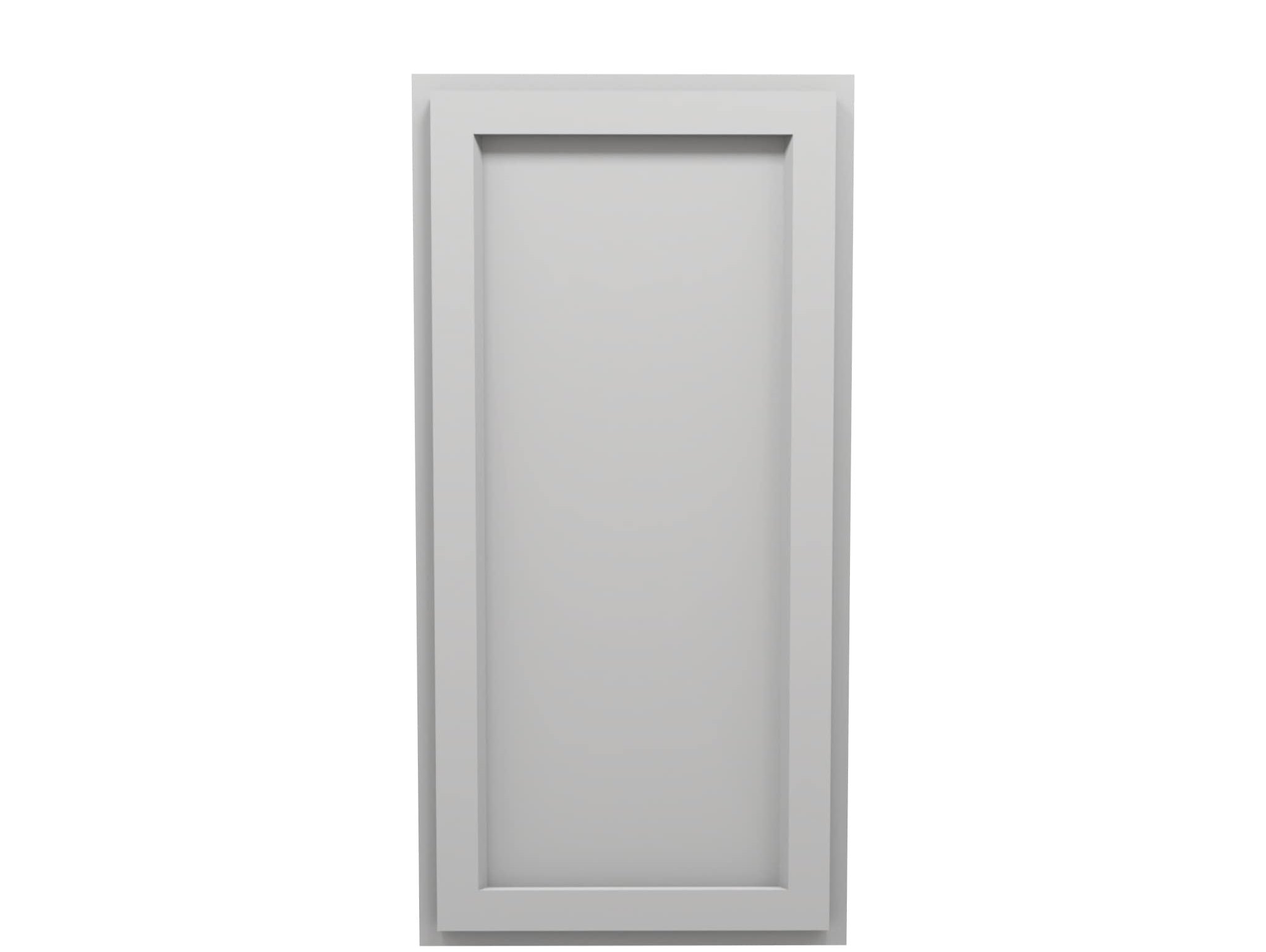 American Made Shaker RTA W2142 Wall Cabinet-Light Gray