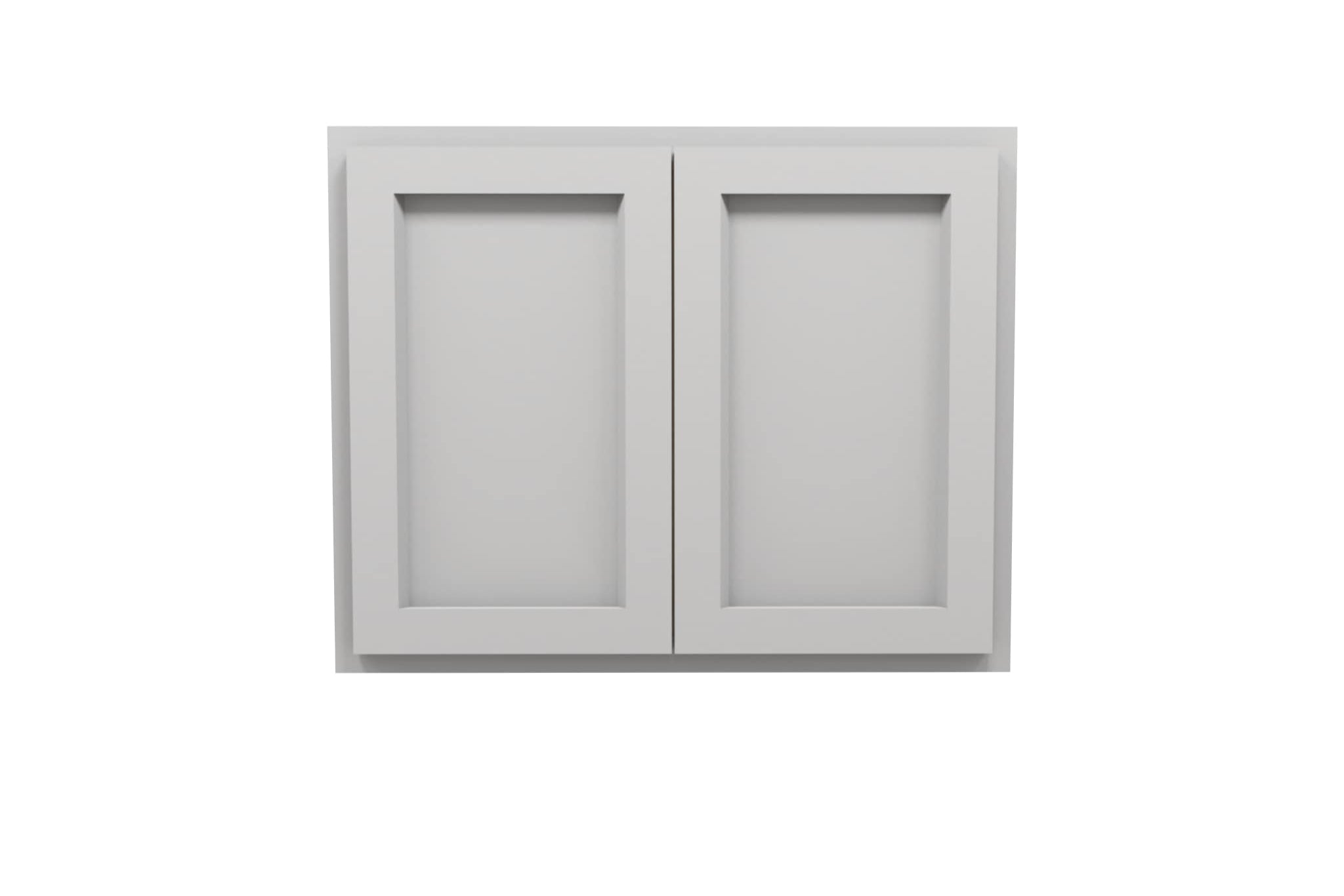 American Made Shaker RTA W3024 Wall Cabinet-Light Gray