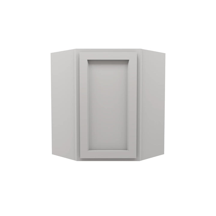 American Made -WDC2430 Wall Diagonal Cabinet-Light Grey