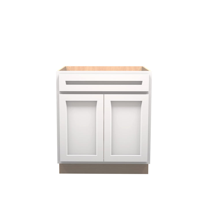 American Made -VB30 Vanity Base Cabinet-White