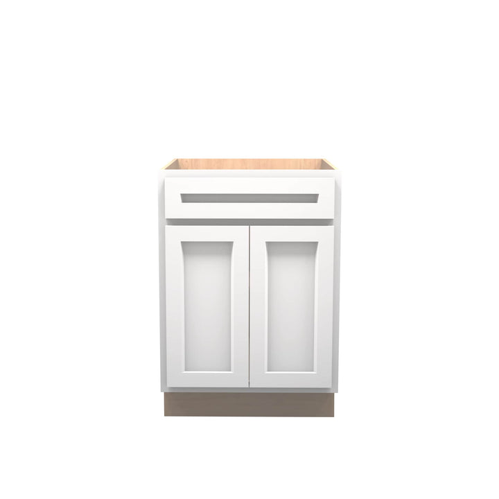 American Made Shaker RTA VSB24 Vanity Sink Base Cabinet-White