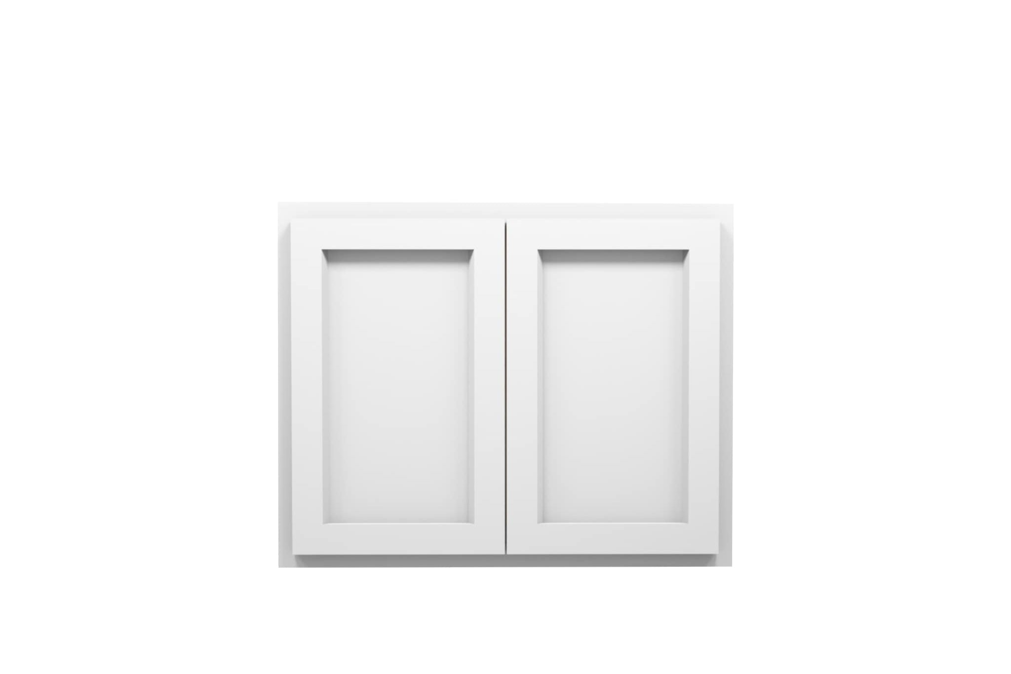 American Made Shaker RTA W302415 Wall Cabinet-White