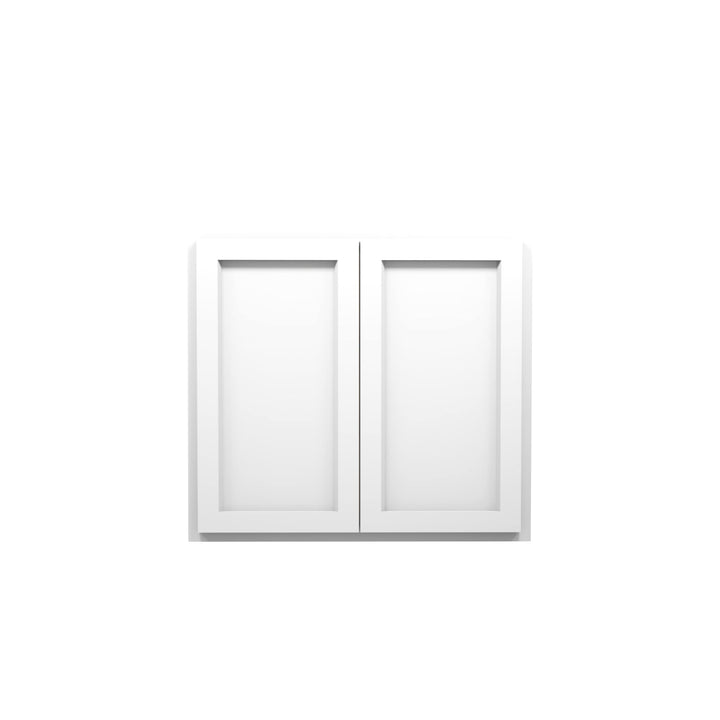American Made Shaker RTA W3330 Wall Cabinet-White