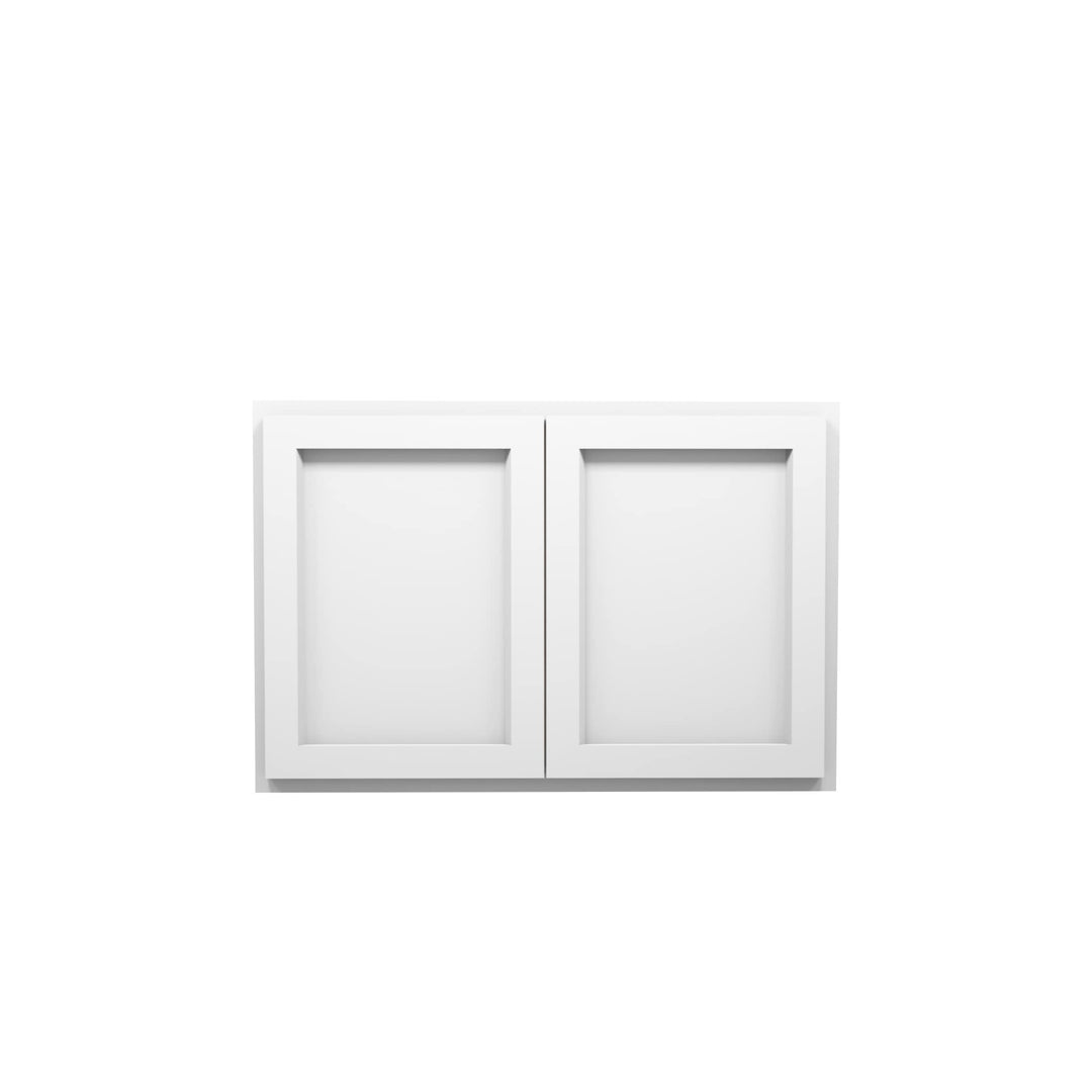 American Made Shaker RTA W362424 Wall Cabinet-White