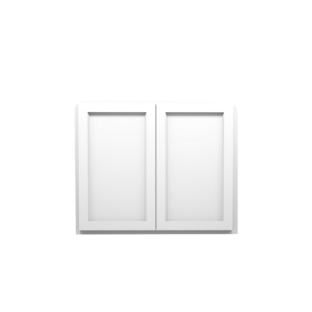 American Made Shaker RTA W3630 Wall Cabinet-White