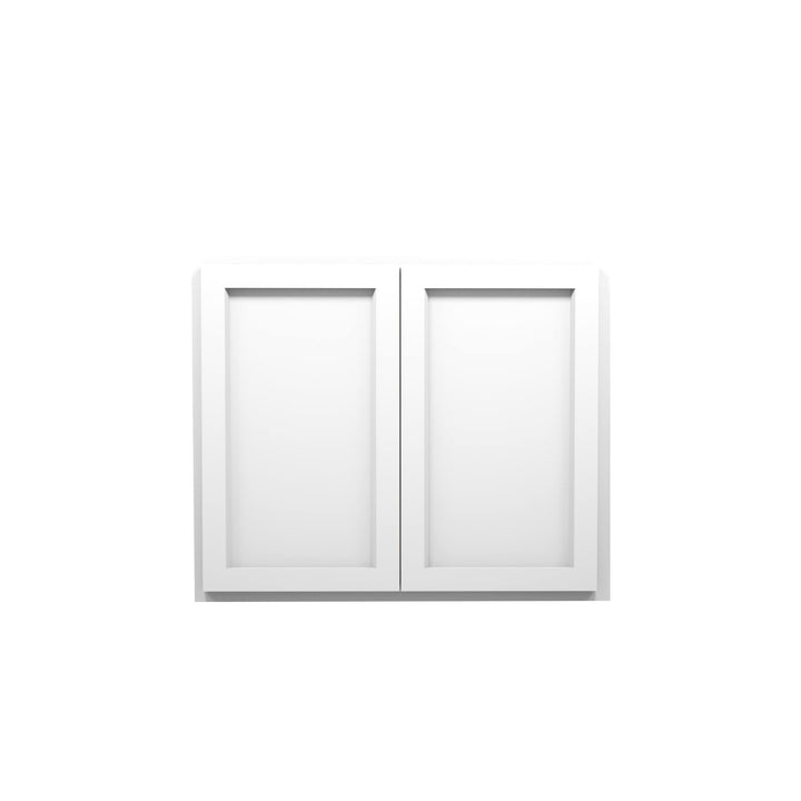 American Made Shaker RTA W3630 Wall Cabinet-White