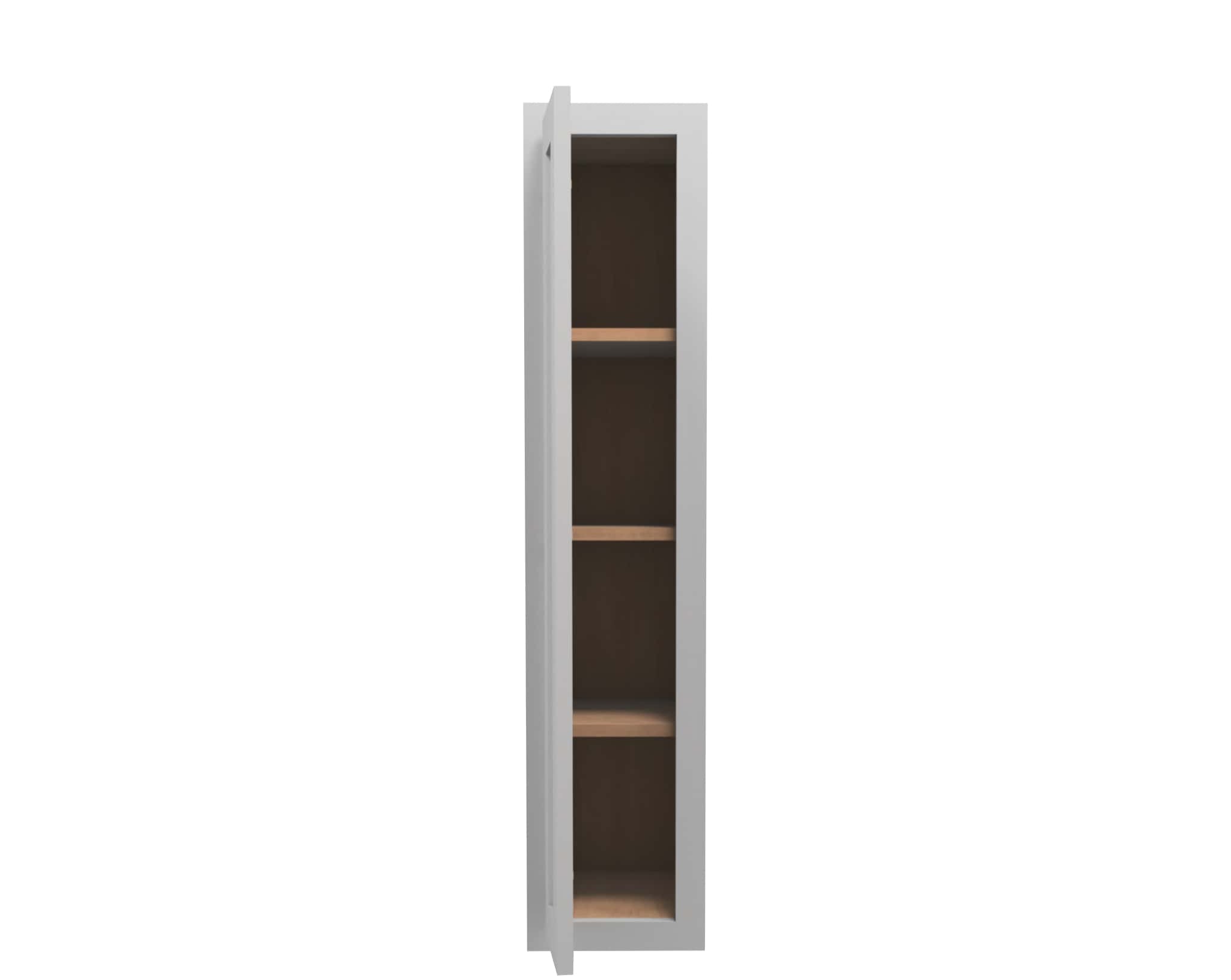 Lite Gray Shaker Wall Cabinet 9