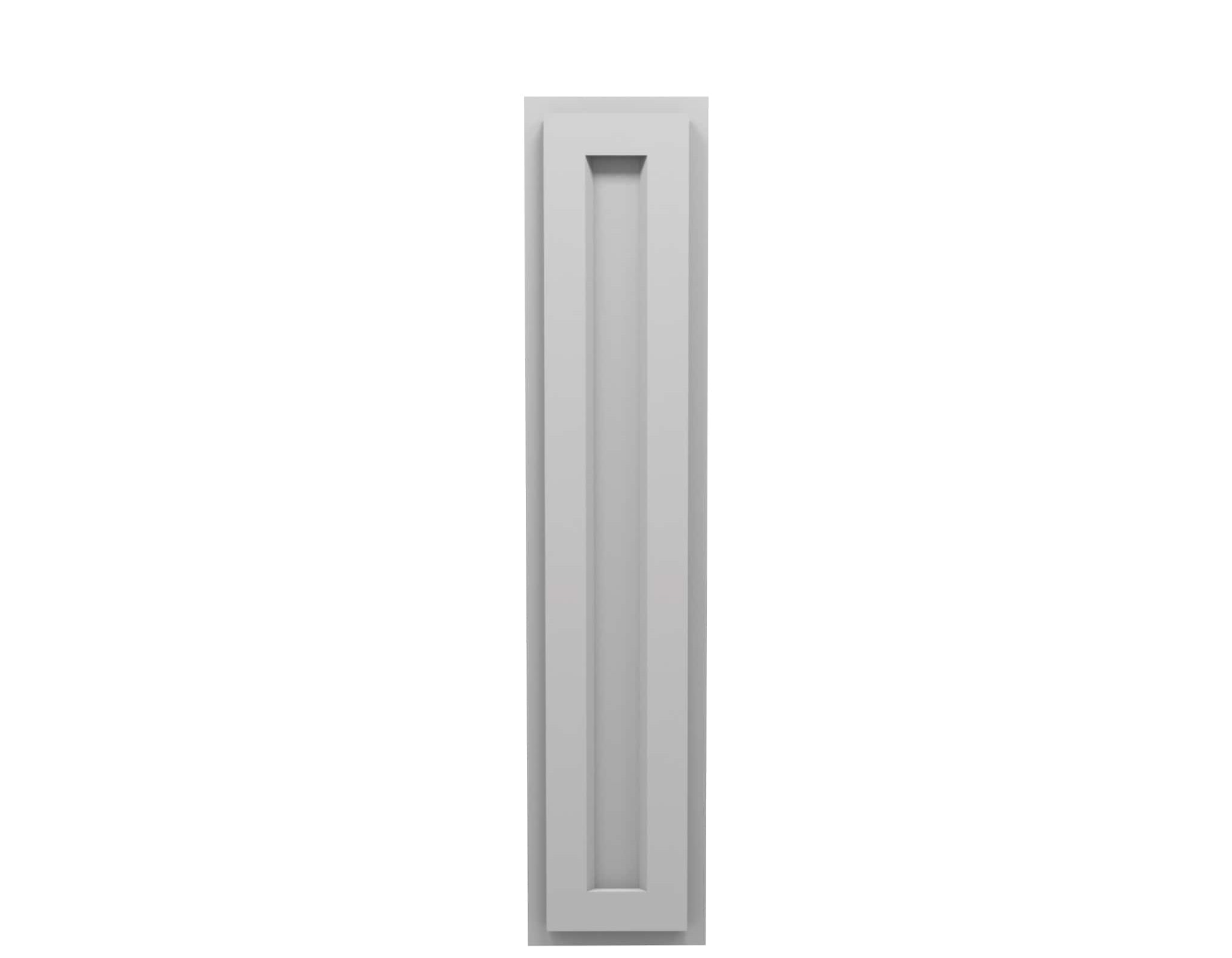 Lite Gray Shaker Wall Cabinet 9