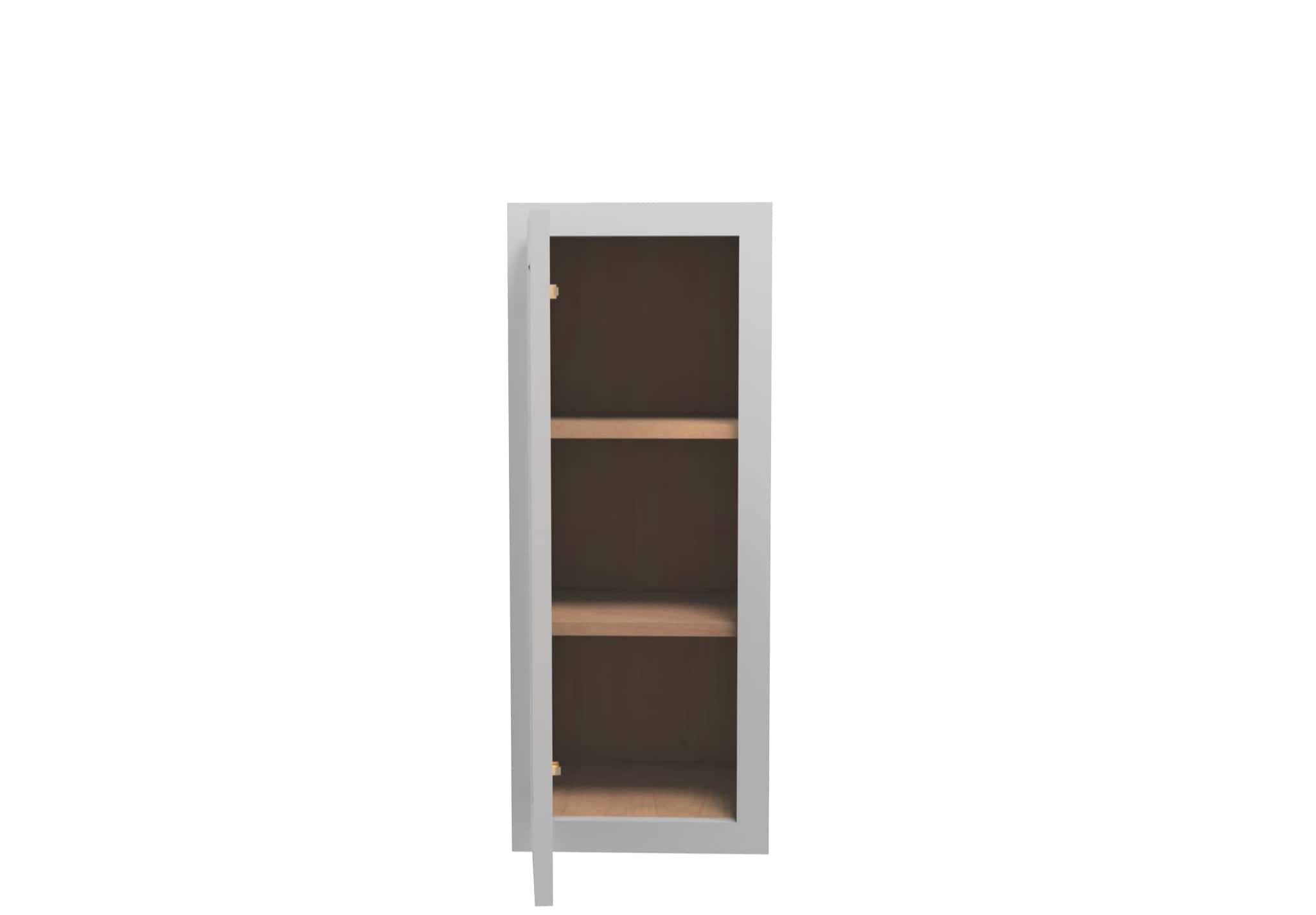 Lite Gray Shaker Wall Cabinet 12