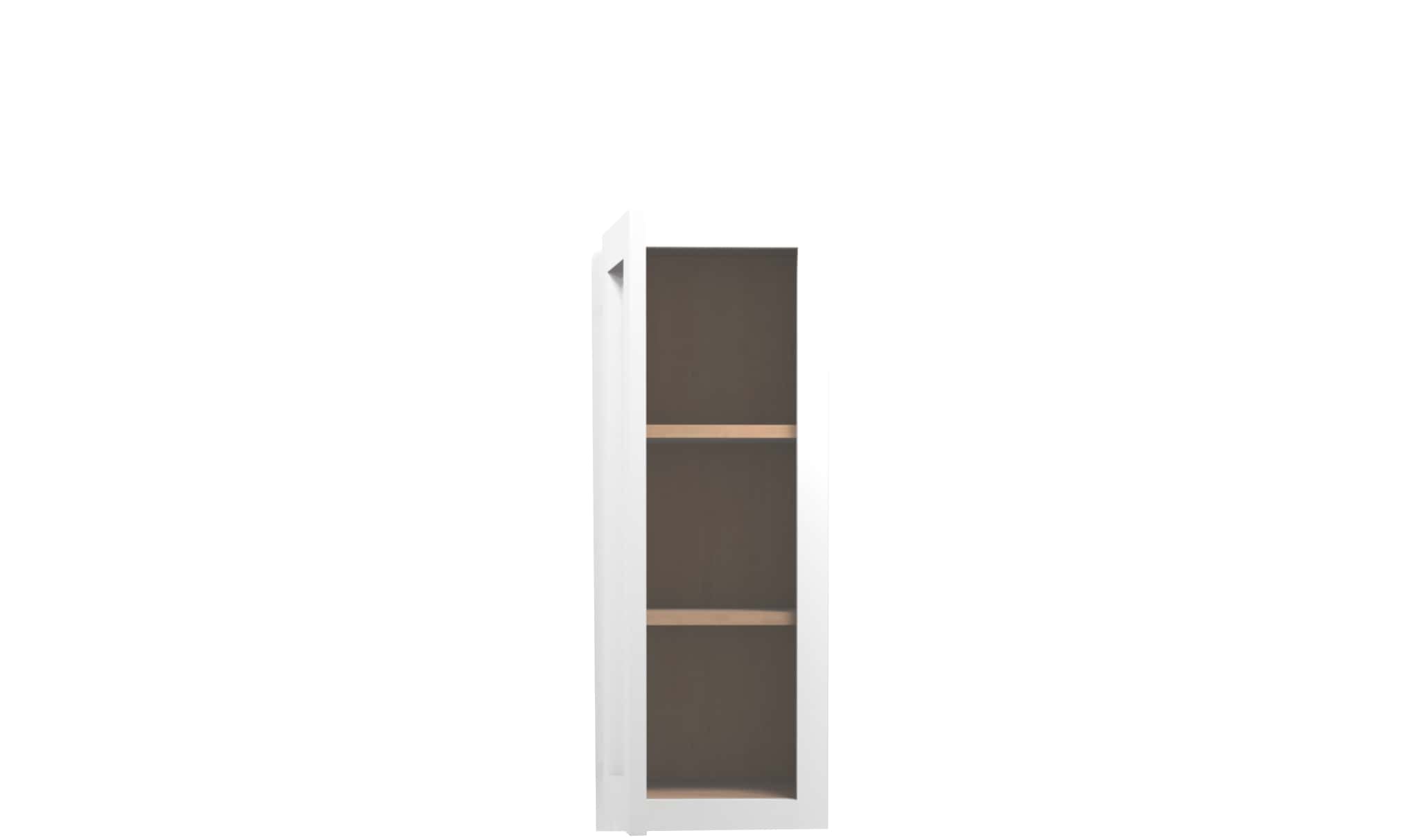 American Made Shaker RTA W1230 Wall Cabinet - White - American Made Cabinets