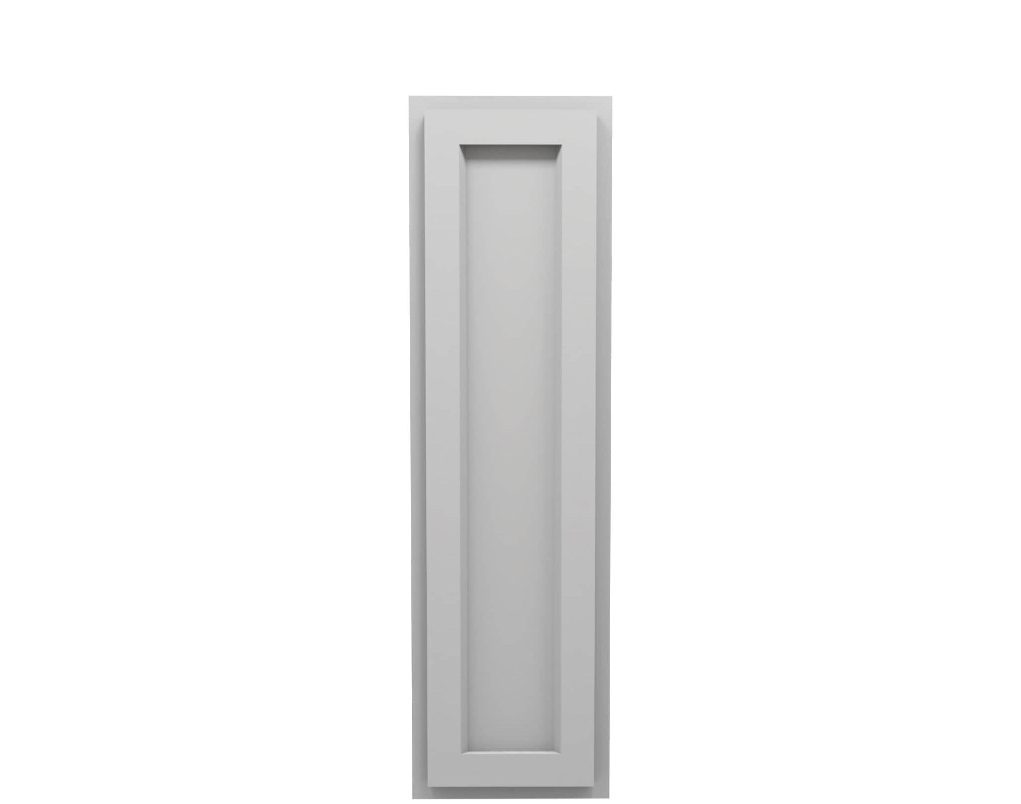 Lite Gray Shaker Wall Cabinet 12