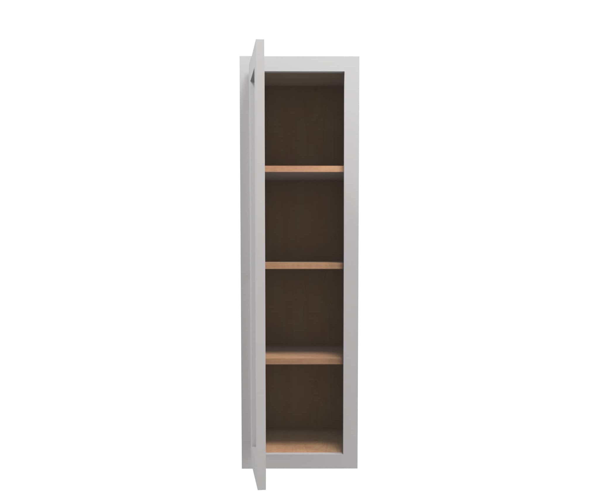 Lite Gray Shaker Wall Cabinet 12