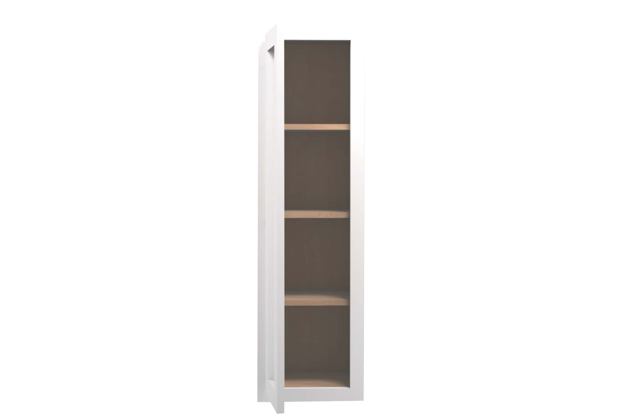American Made Shaker RTA W1242 Wall Cabinet - White - American Made Cabinets