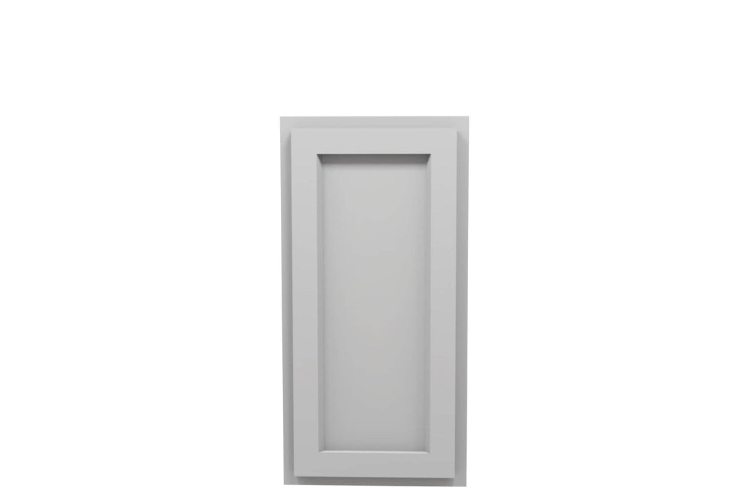 American Made Shaker RTA W1530 Wall Cabinet - Light Gray - American Made Cabinets