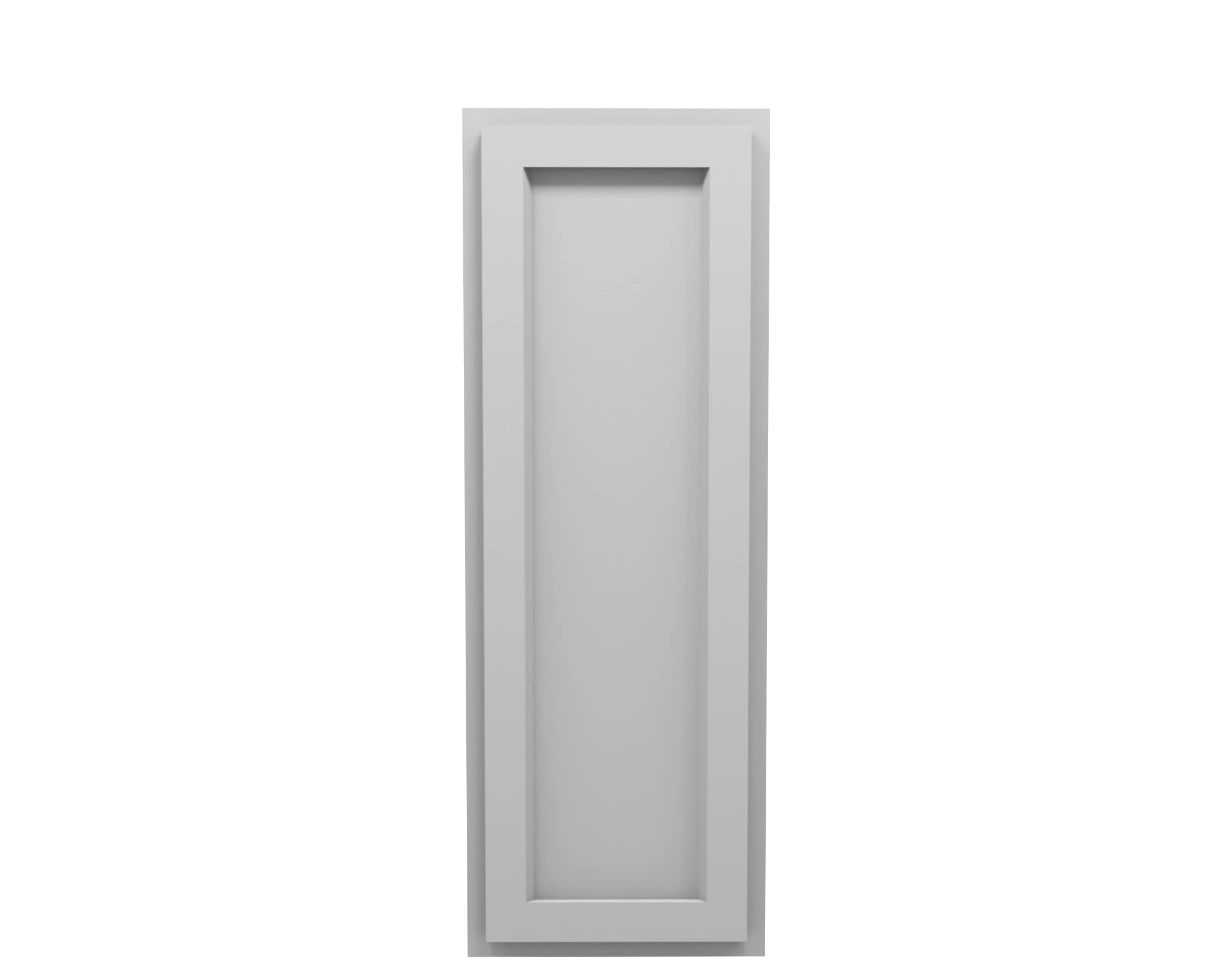 Lite Gray Shaker Wall Cabinet 15