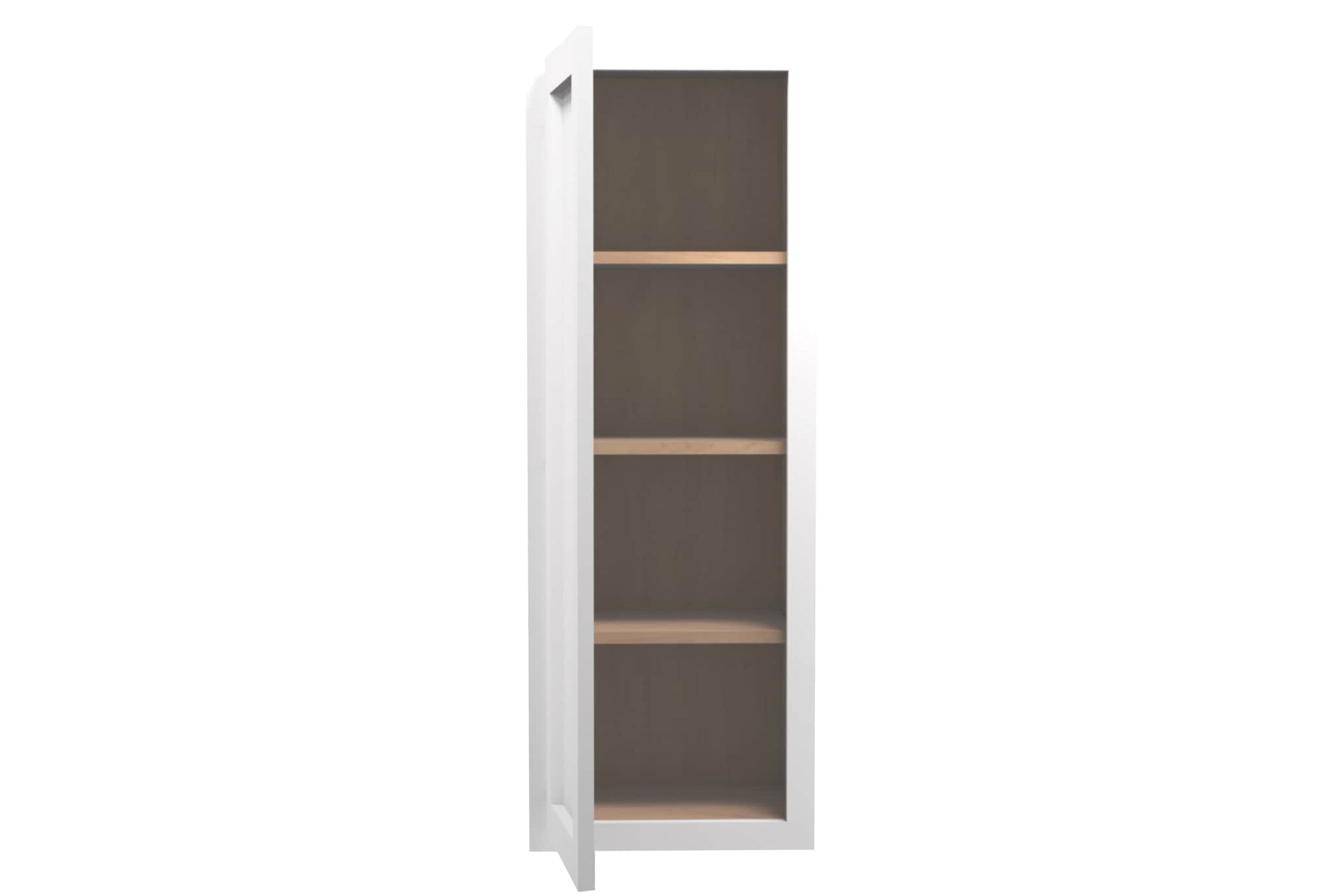 American Made Shaker RTA W1542 Wall Cabinet - White - American Made Cabinets