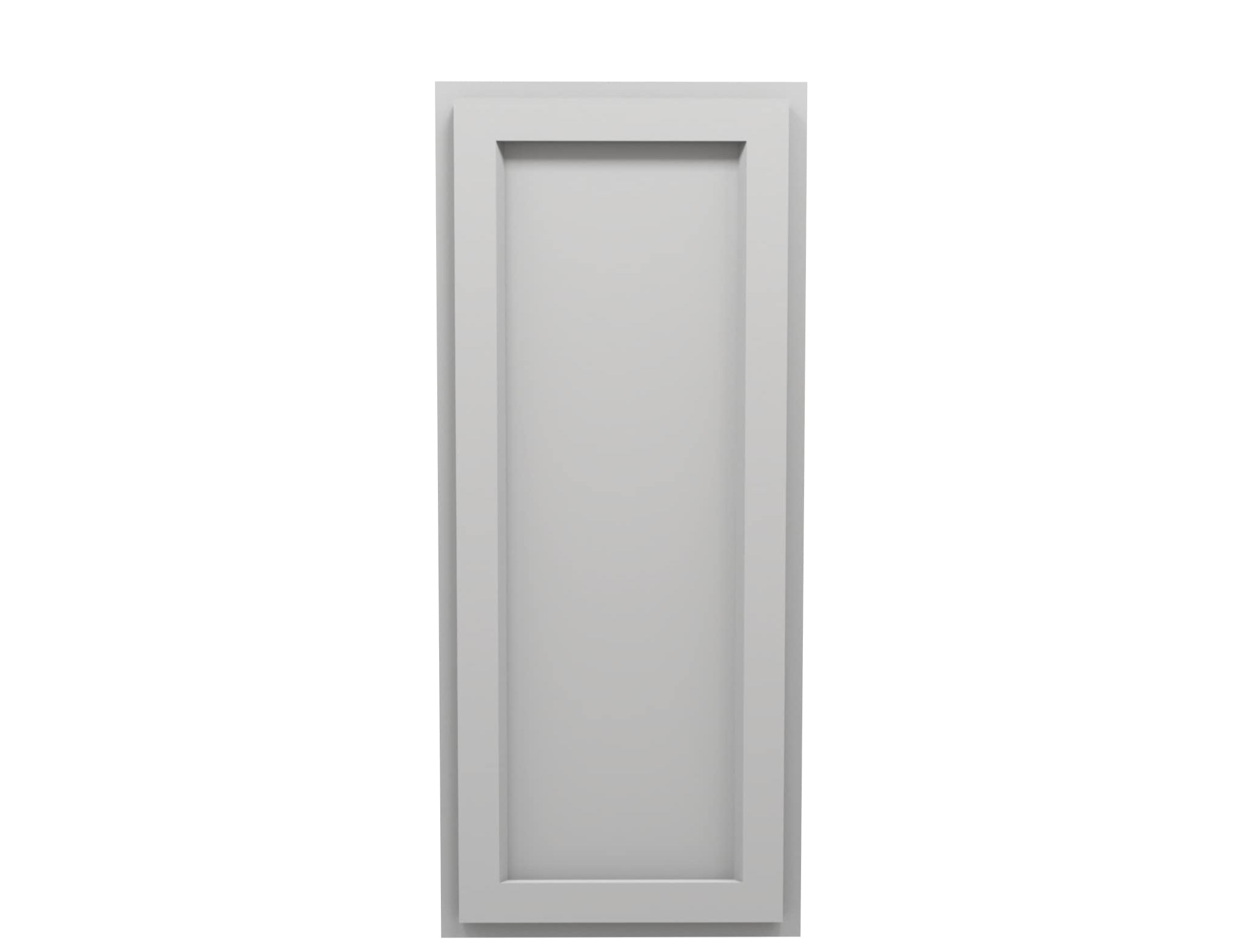 Lite Gray Shaker Wall Cabinet 18