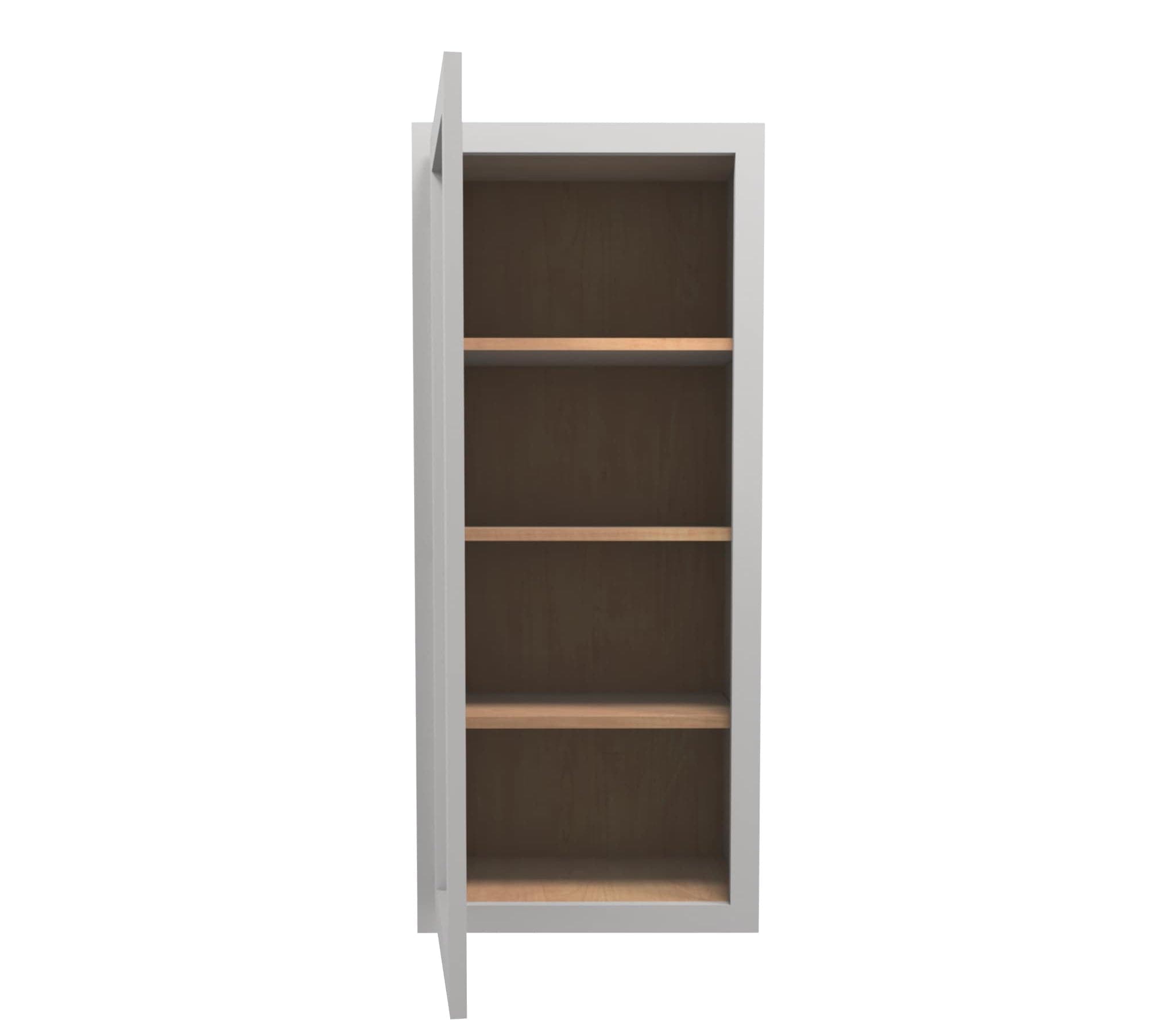Lite Gray Shaker Wall Cabinet 18