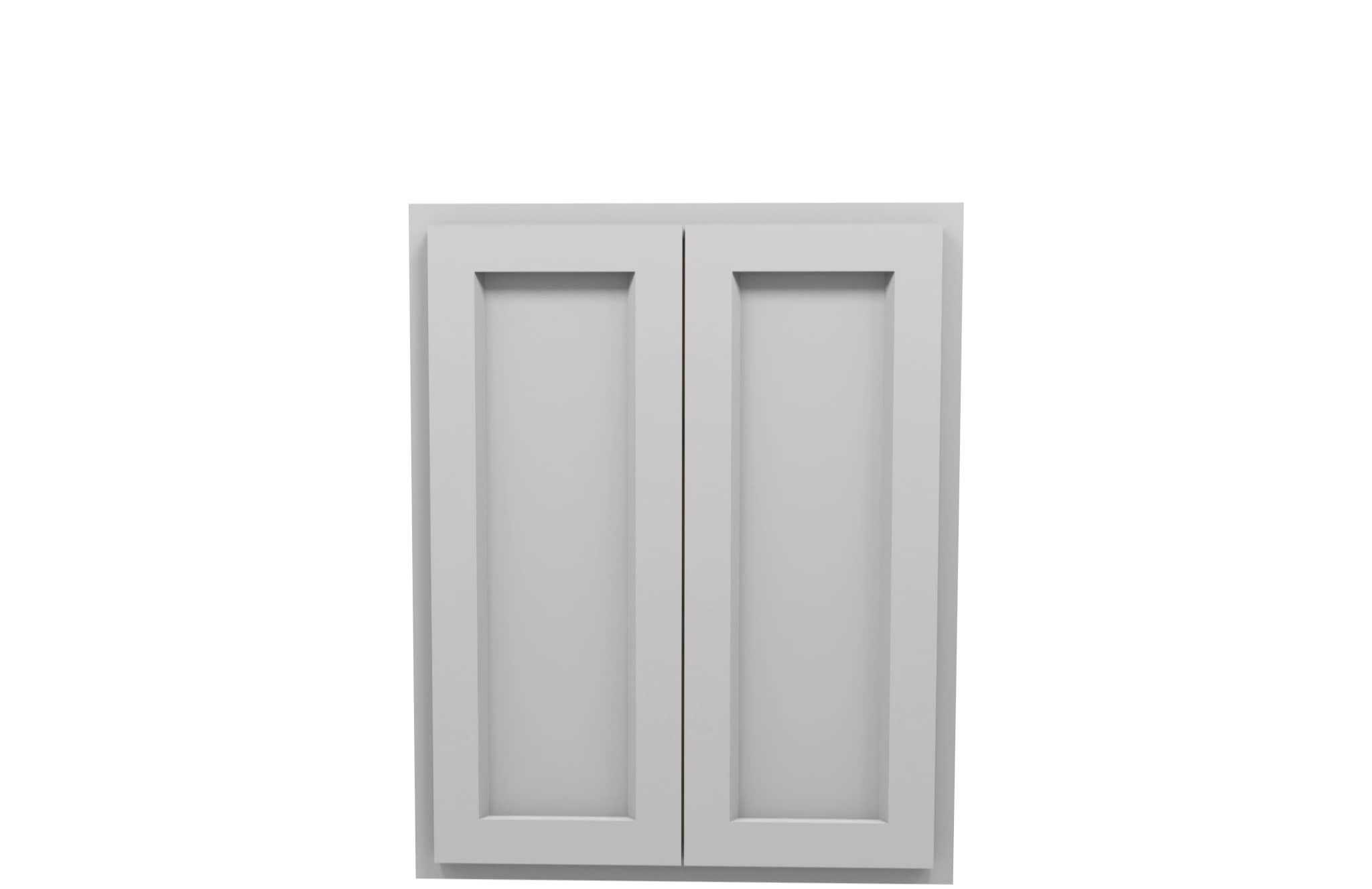 Lite Gray Shaker Wall Cabinet 24