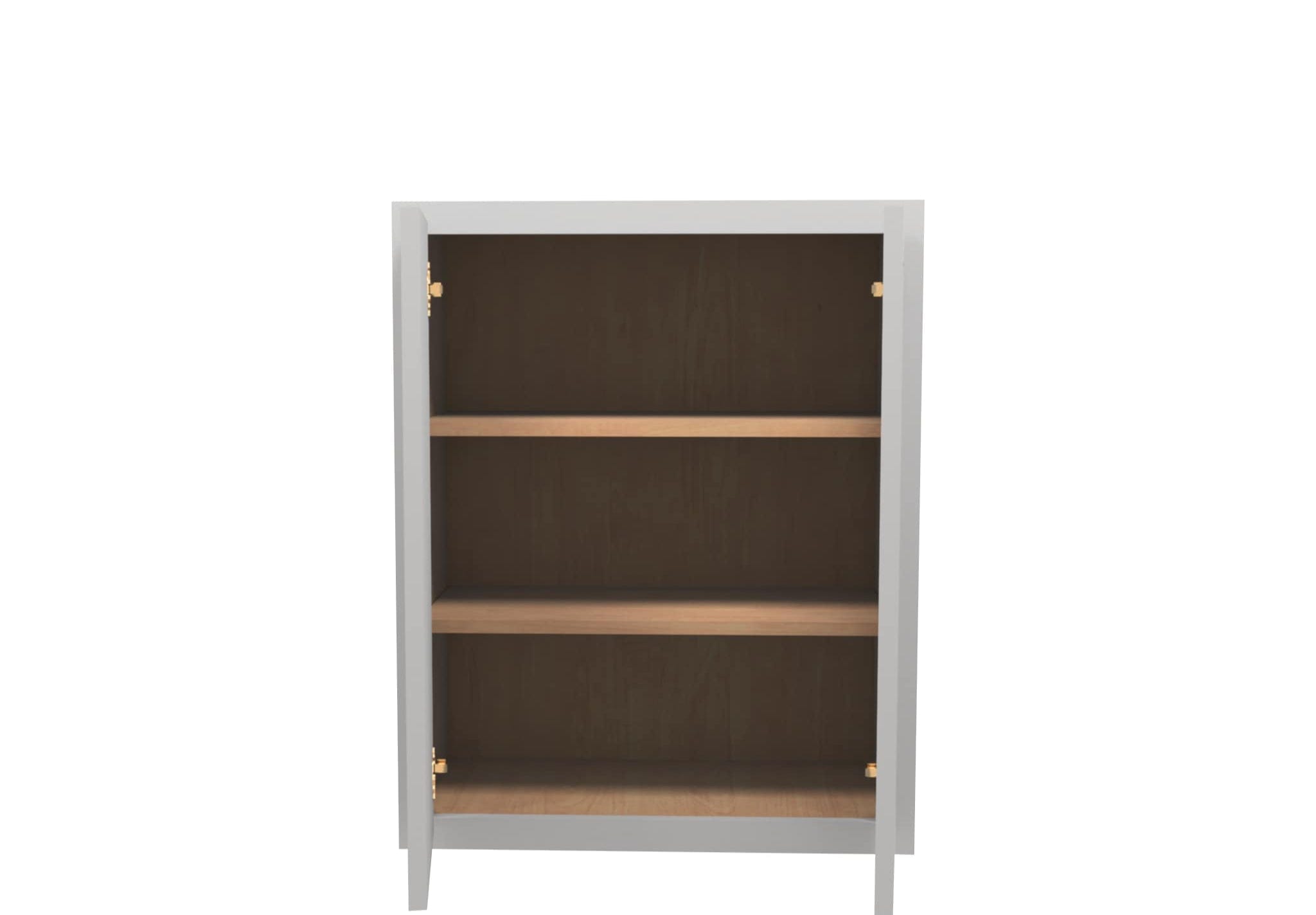 Lite Gray Shaker Wall Cabinet 24