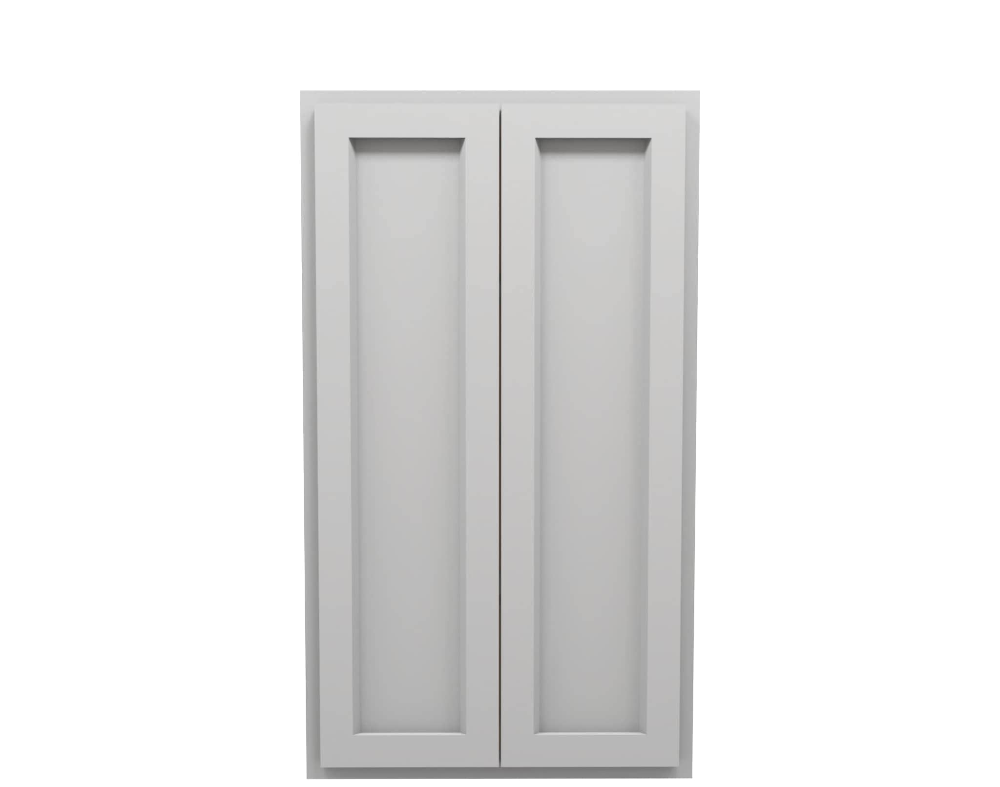 Lite Gray Shaker Wall Cabinet 24