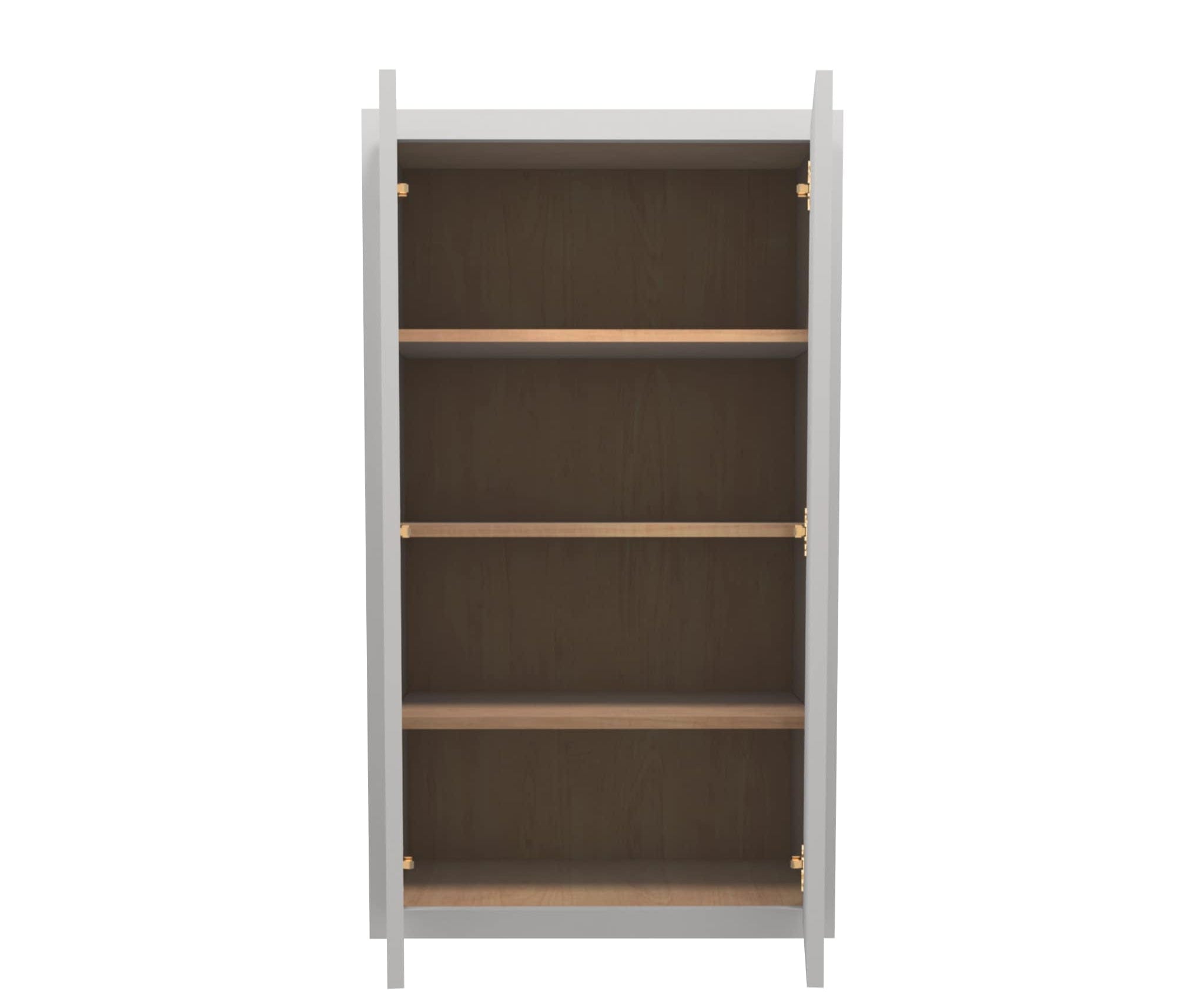 Lite Gray Shaker Wall Cabinet 24