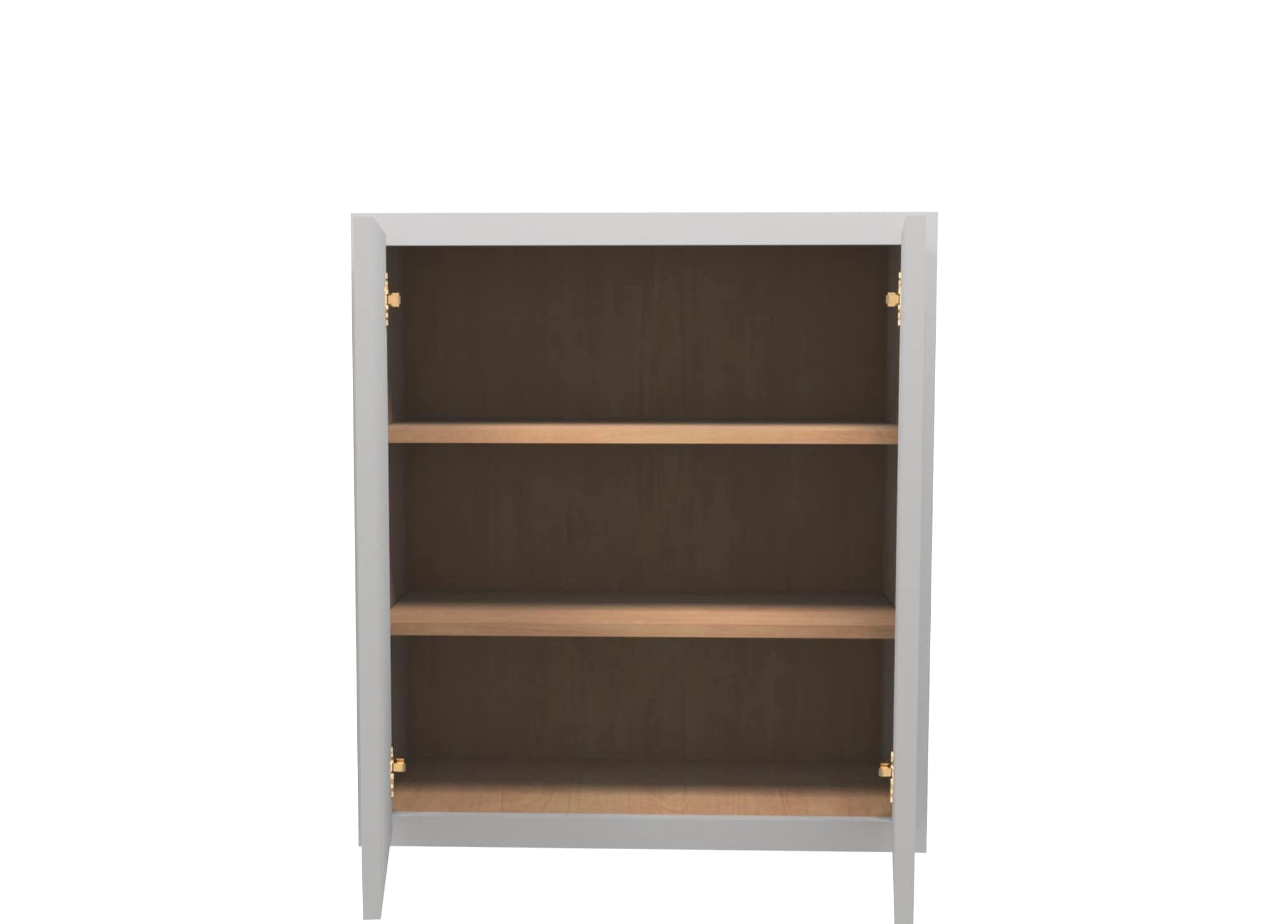 Lite Gray Shaker Wall Cabinet 27
