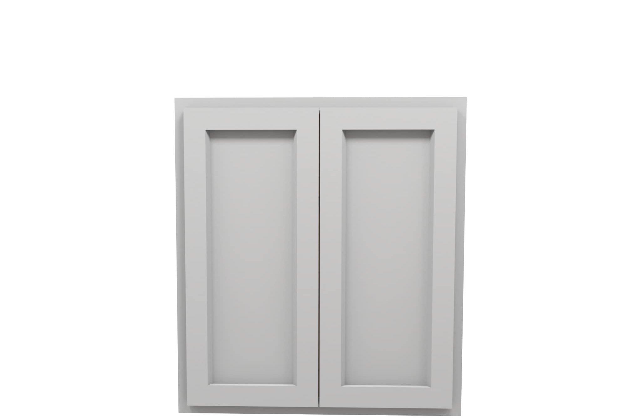 Lite Gray Shaker Wall Cabinet 27