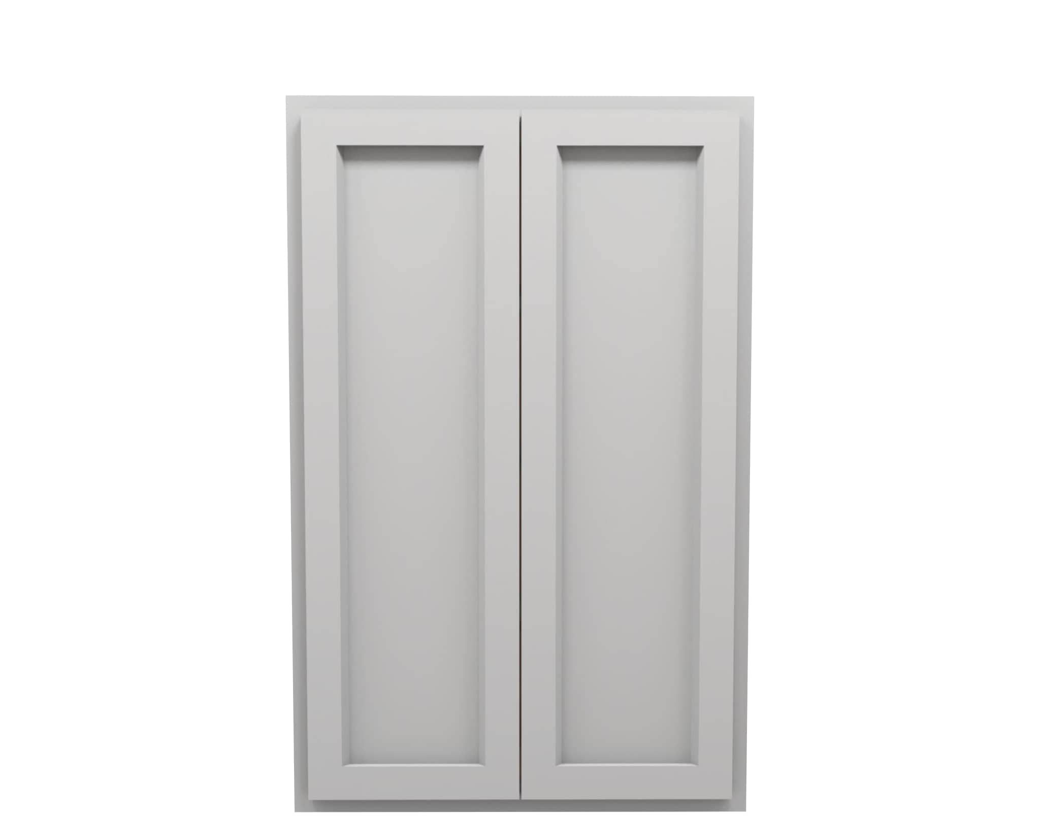 Lite Gray Shaker Wall Cabinet 27