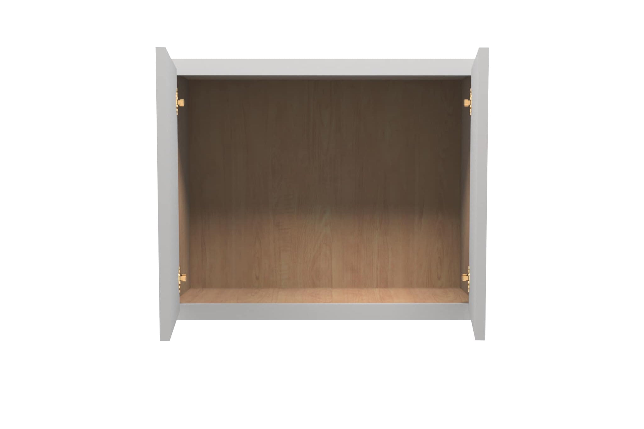 Lite Gray Shaker Wall Cabinet 30