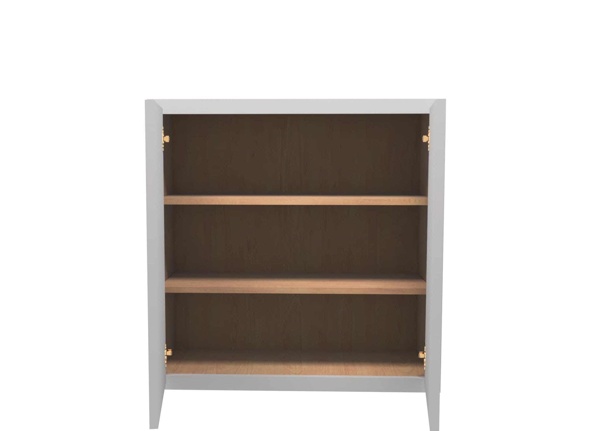 Lite Gray Shaker Wall Cabinet 30