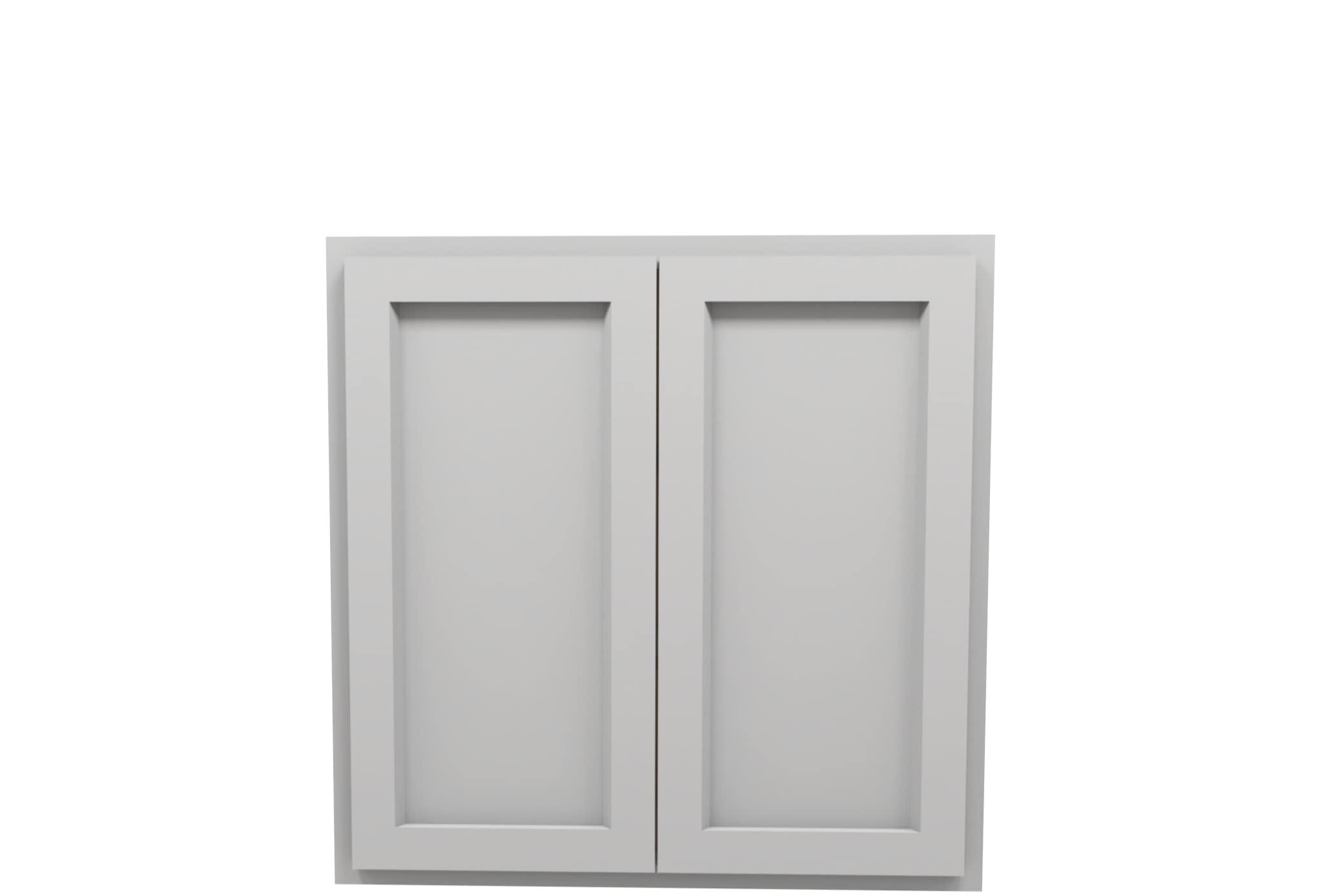 Lite Gray Shaker Wall Cabinet 30