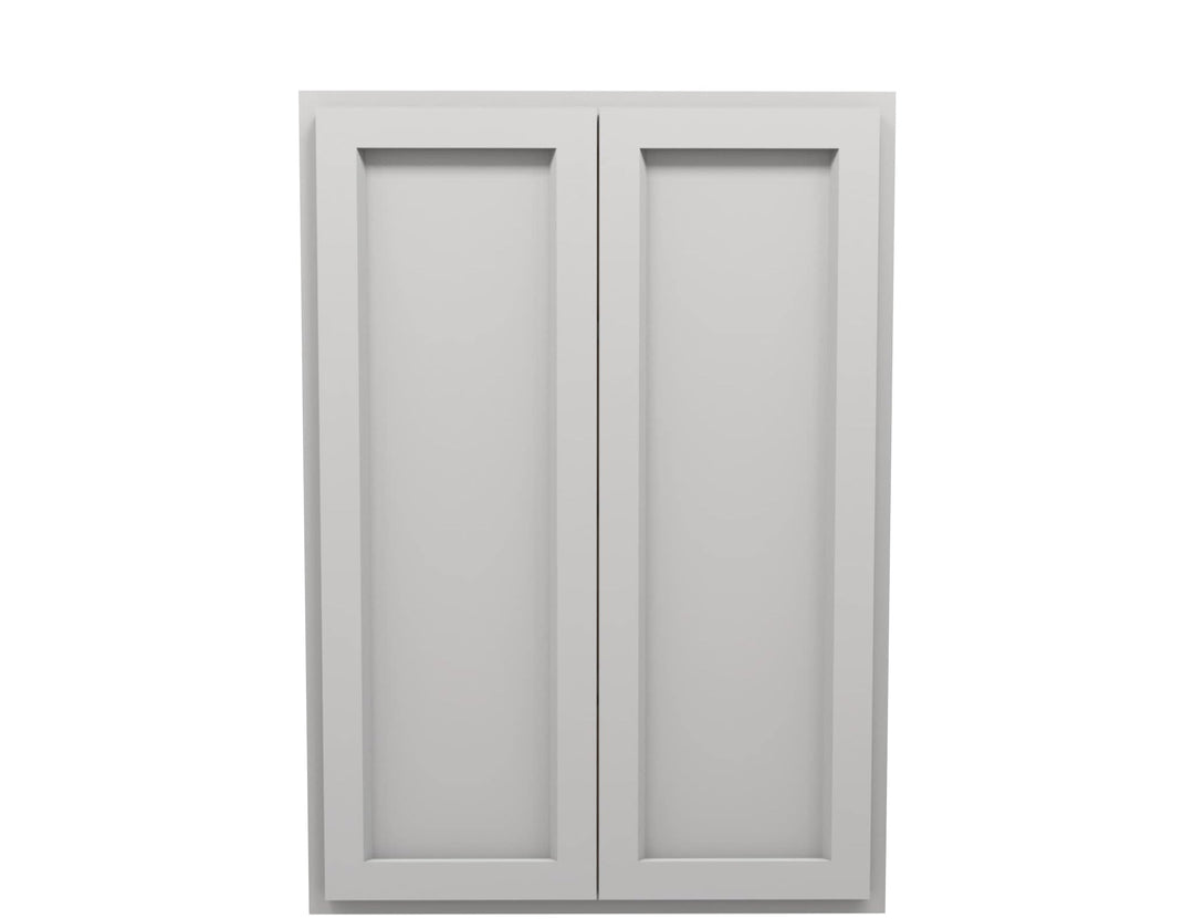 American Made Shaker RTA W3042 Wall Cabinet - Light Gray - American Made Cabinets