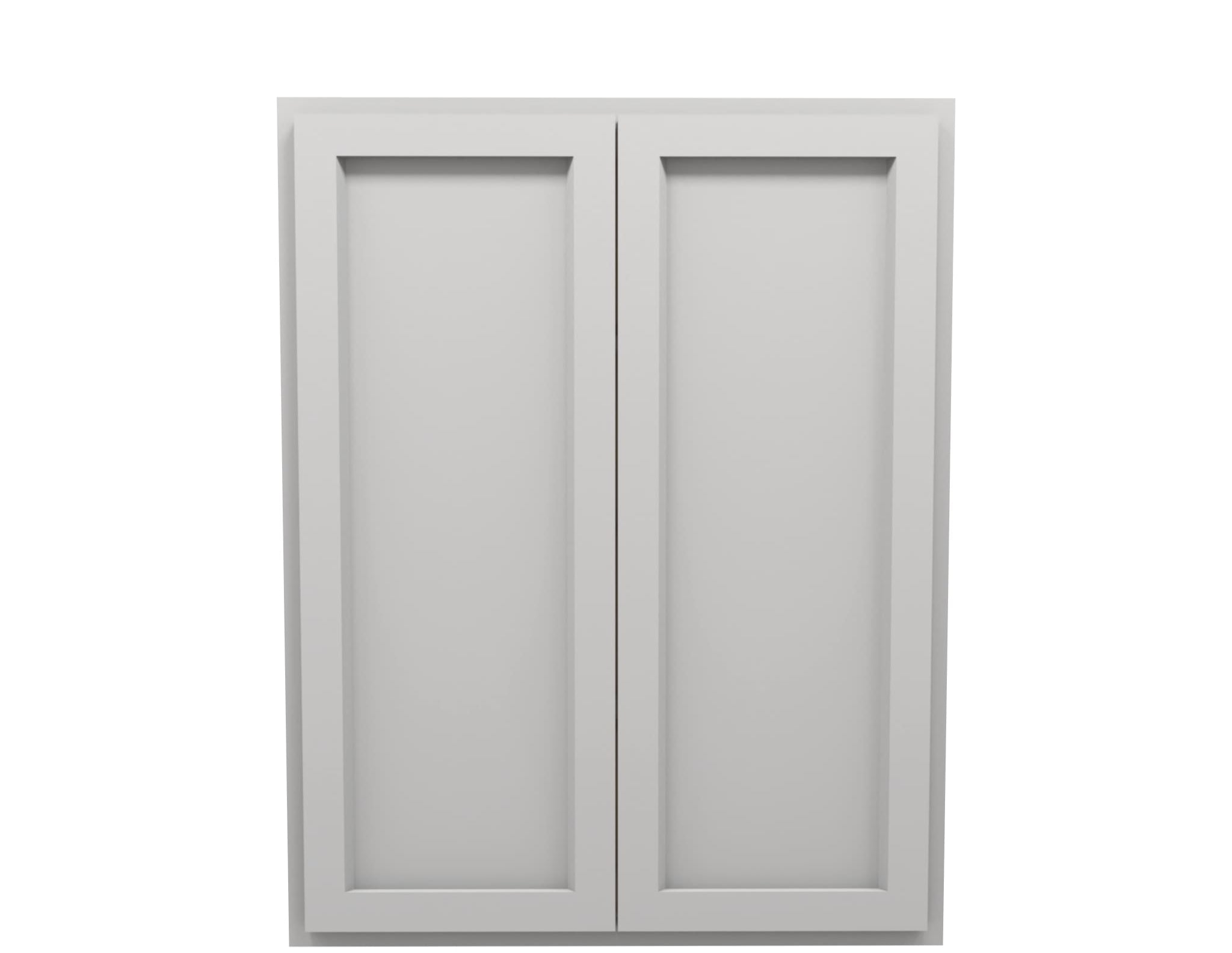 Lite Gray Shaker Wall Cabinet 33