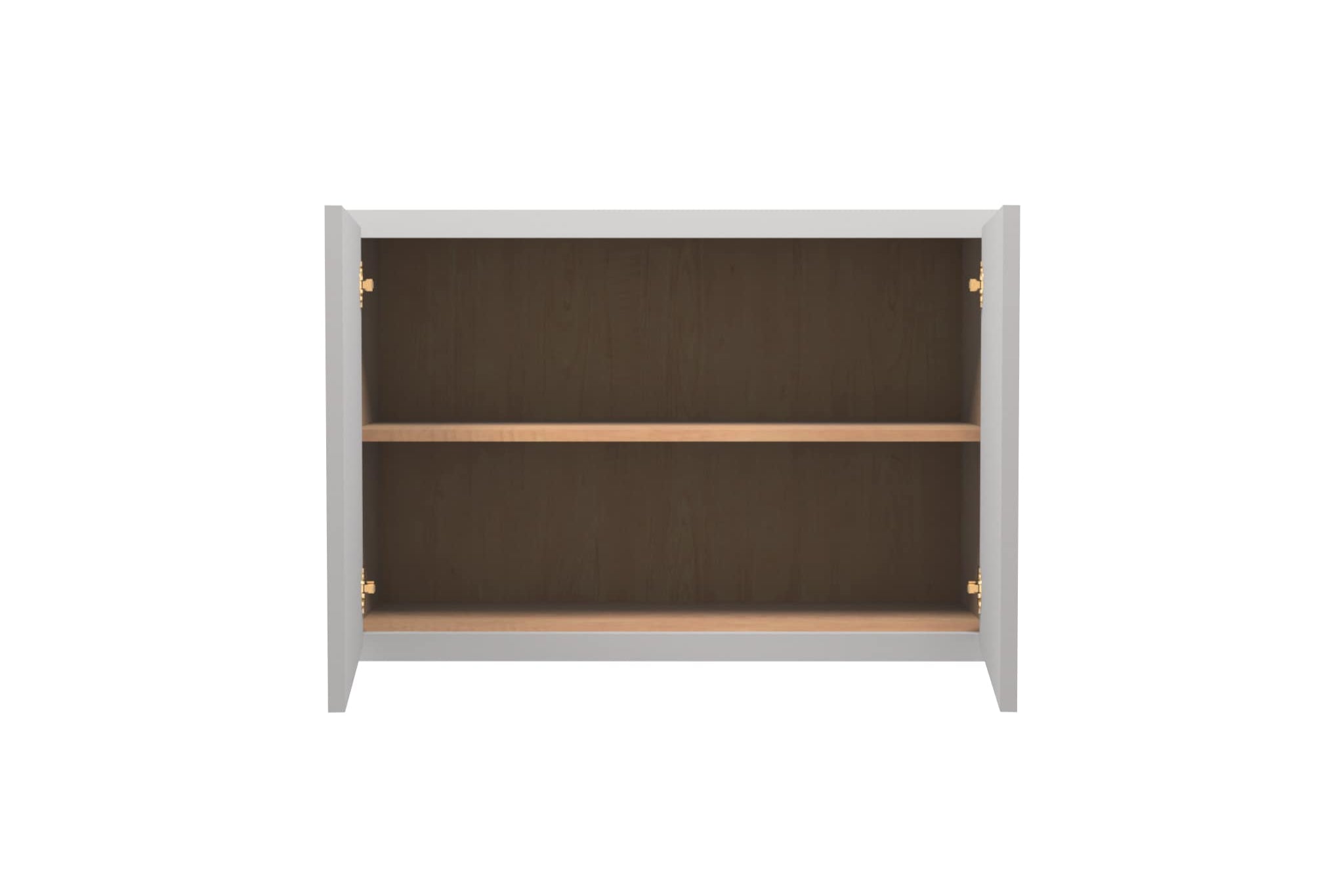 Lite Gray Shaker Wall Cabinet 36