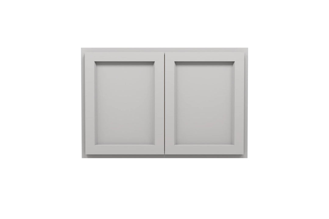 American Made Shaker RTA W3624 Wall Cabinet - Light Gray - American Made Cabinets