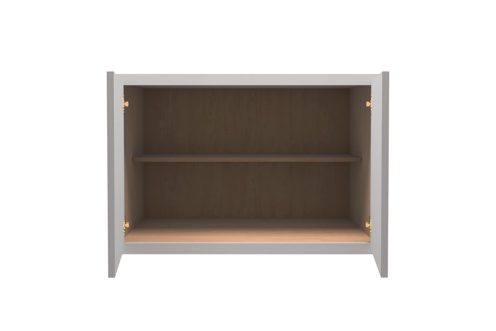 Lite Gray Shaker Wall Cabinet 36