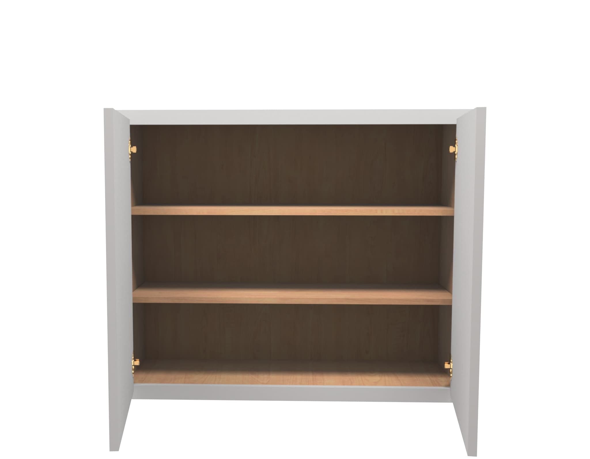 Lite Gray Shaker Wall Cabinet 36