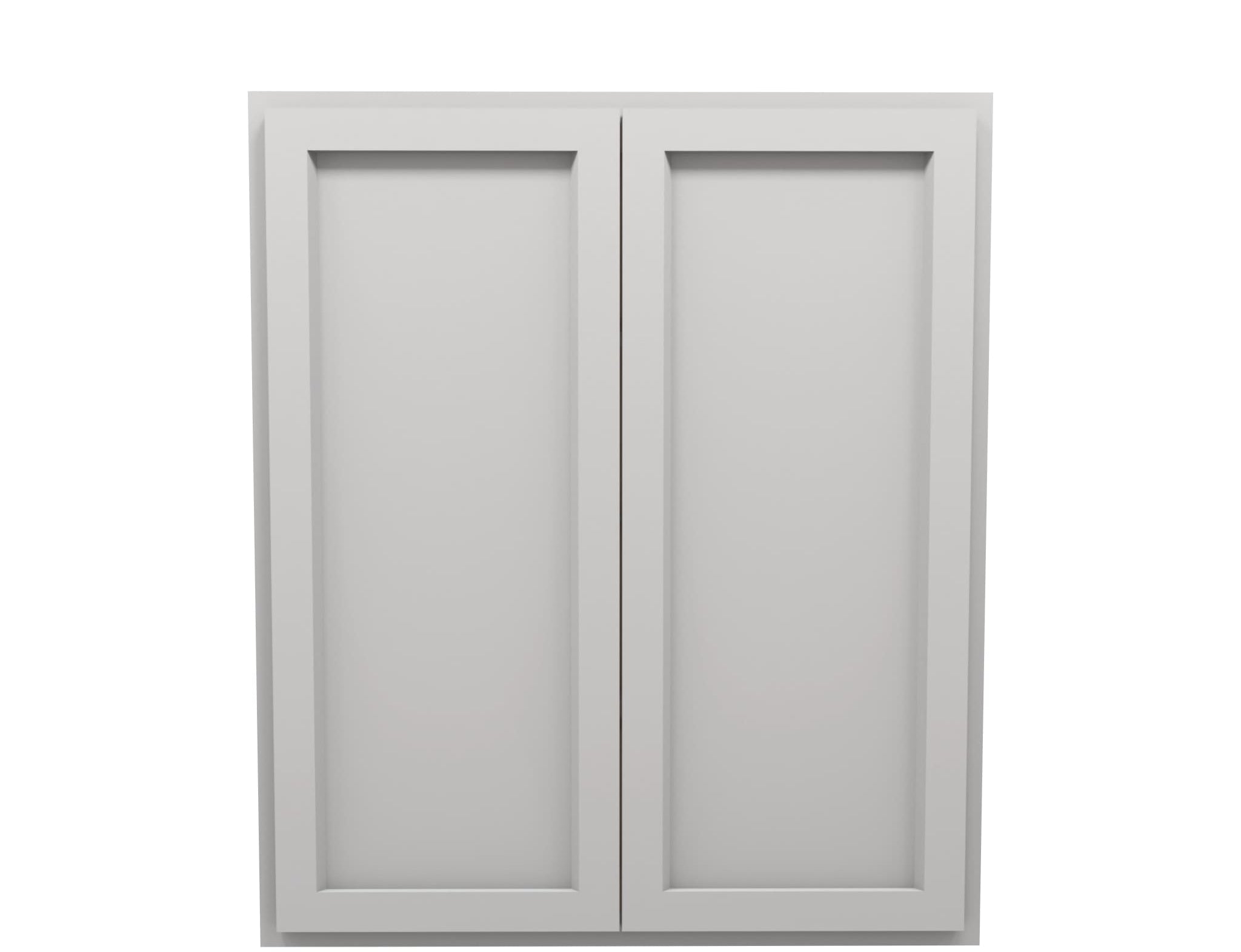 American Made Shaker RTA W3642 Wall Cabinet - Light Gray - American Made Cabinets